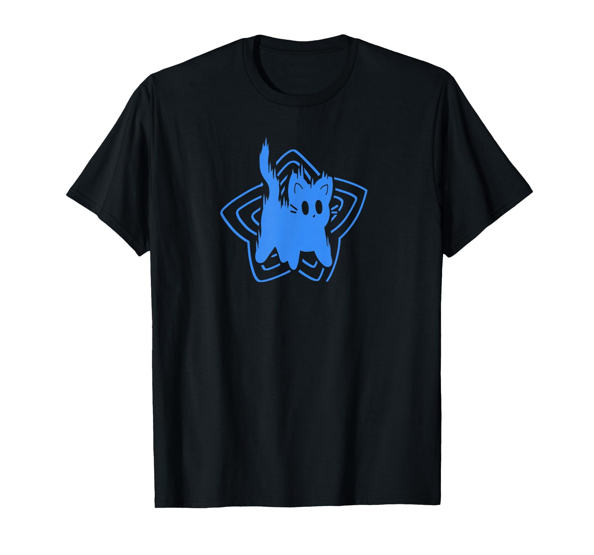 Y2K 90S Scary Tomcat Cat Scared T-Shirt - Novelty Apparel Unisex - T-Shirt, Sweatshirt, Hoodie