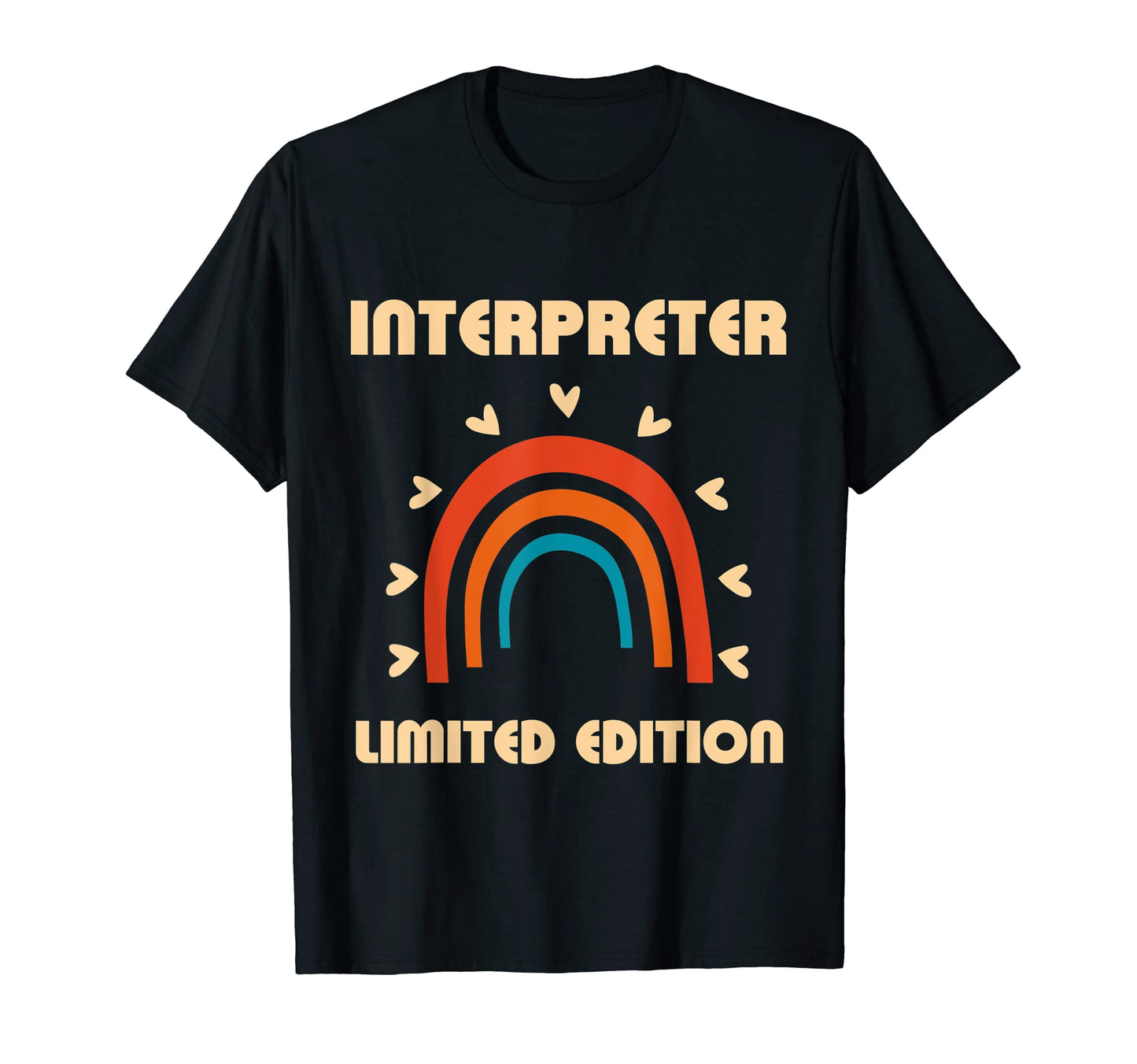 Interpreter Interpreter Rainbow T-Shirt - Aesthetic Graphic Men Women - T-Shirt, Sweatshirt, Hoodie