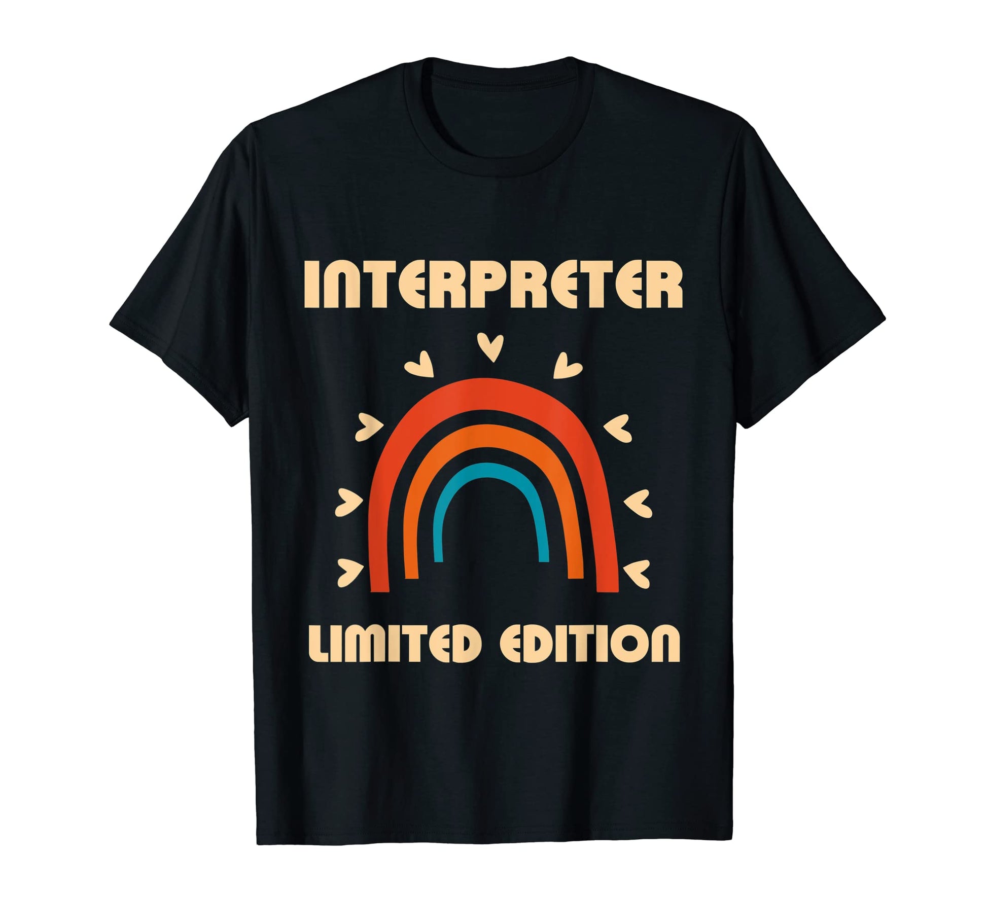 Interpreter Interpreter Rainbow T-Shirt - Aesthetic Graphic Men Women - T-Shirt, Sweatshirt, Hoodie