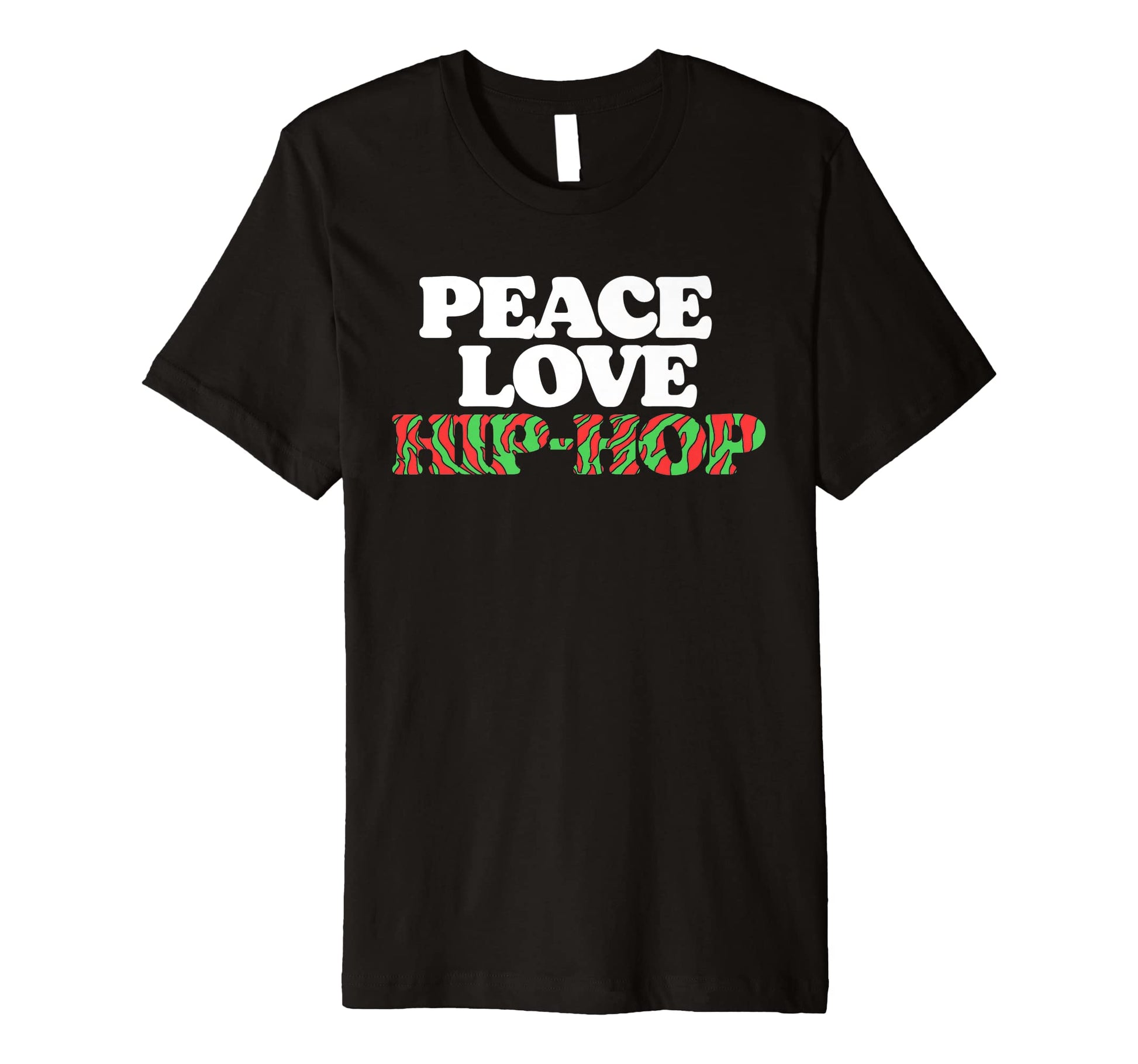 Peace Love Hip Hop Old School Rap 80S T-Shirt - Graphic Print Men Women - T-Shirt, Sweatshirt, Hoodie