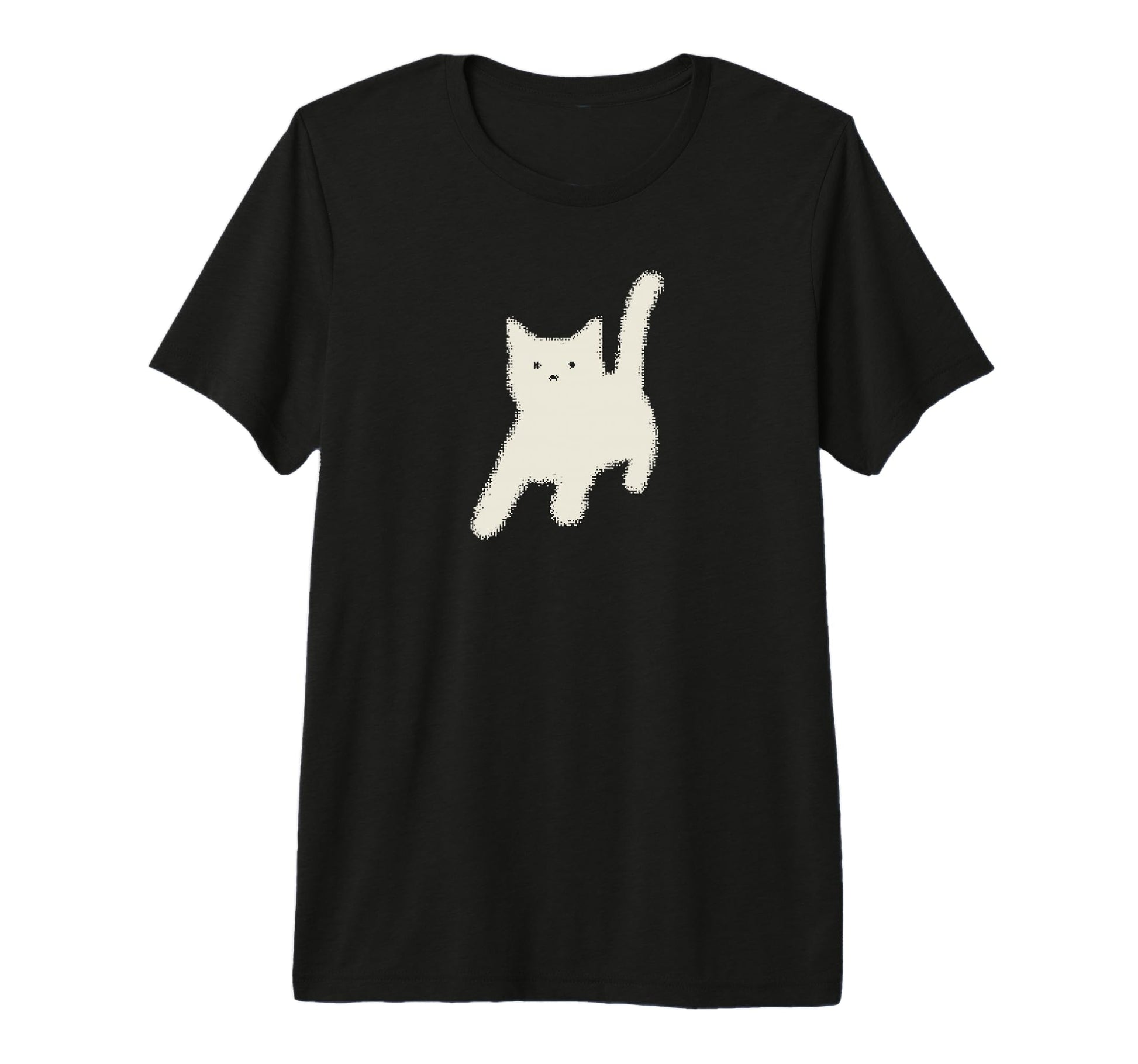 Y2K Cat Scary Back Tomcat 90S 80S T-Shirt - Custom Art Print Men Women - T-Shirt, Sweatshirt, Hoodie