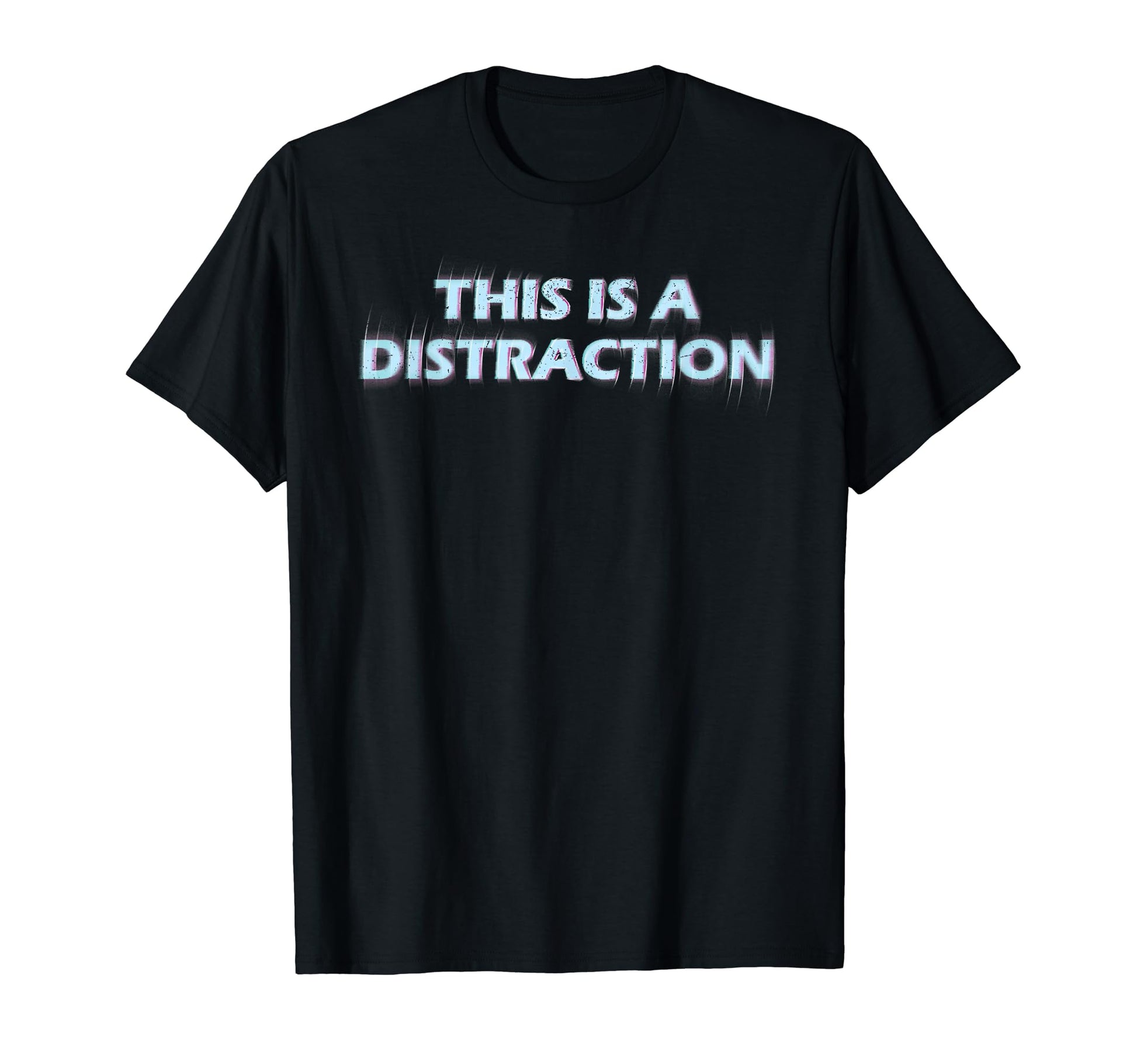 This Is Distraction Vaporwave T-Shirt - Trendy Graphic for Adults - T-Shirt, Sweatshirt, Hoodie