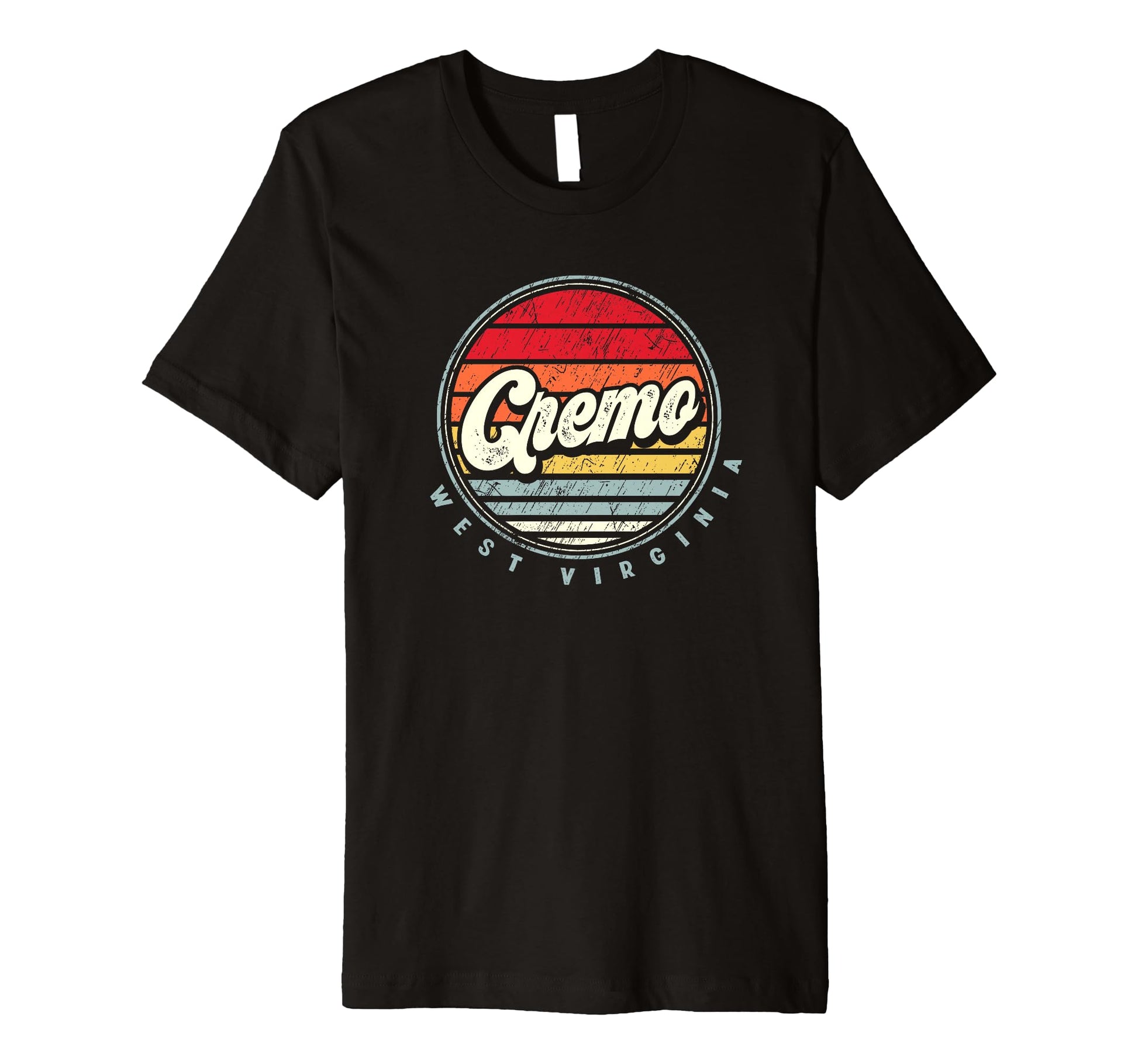Cremo Home State 70S Sunset T-Shirt - Custom Art Print for Adults - T-Shirt, Sweatshirt, Hoodie