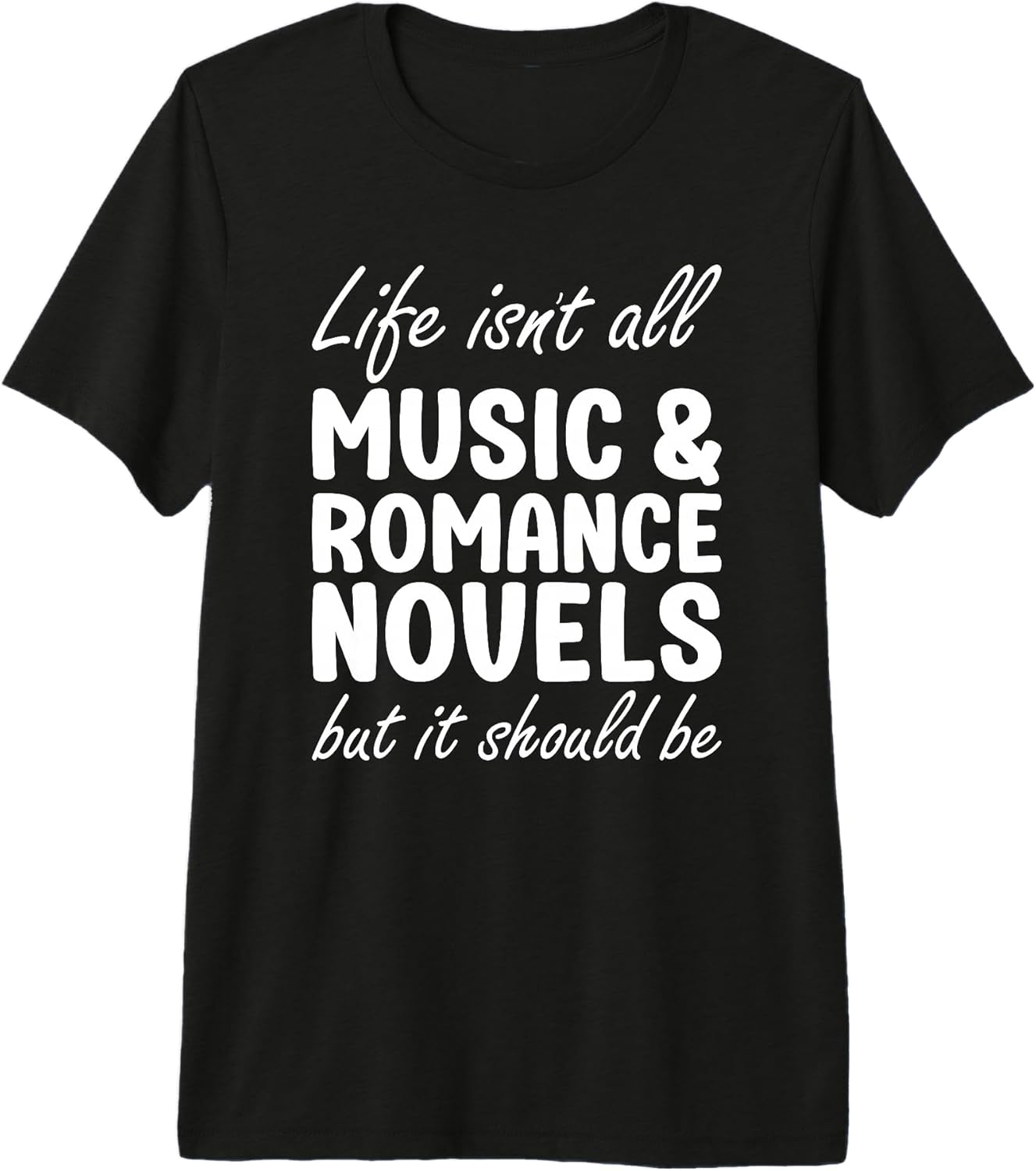 Music Lover Romance Novels - Adult & Kids T-Shirts, Sweatshirts & Hoodies apparel design preview 1