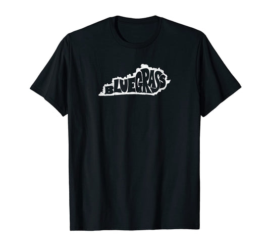 Bluegrass Kentucky Typography Bluegrass T-Shirt - Minimalist Print Unisex - T-Shirt, Sweatshirt, Hoodie