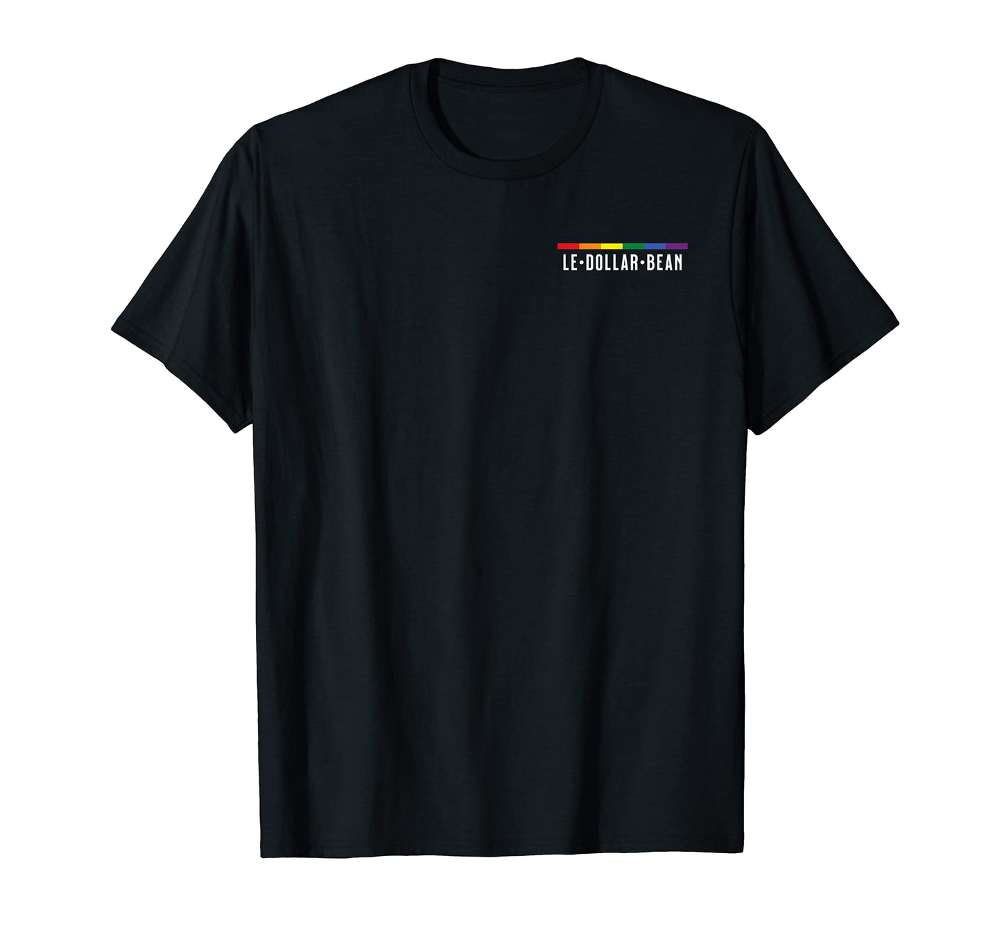 Le Dollar Bean Le Bean Lesbian Color T-Shirt - Minimalist Print Unisex - T-Shirt, Sweatshirt, Hoodie