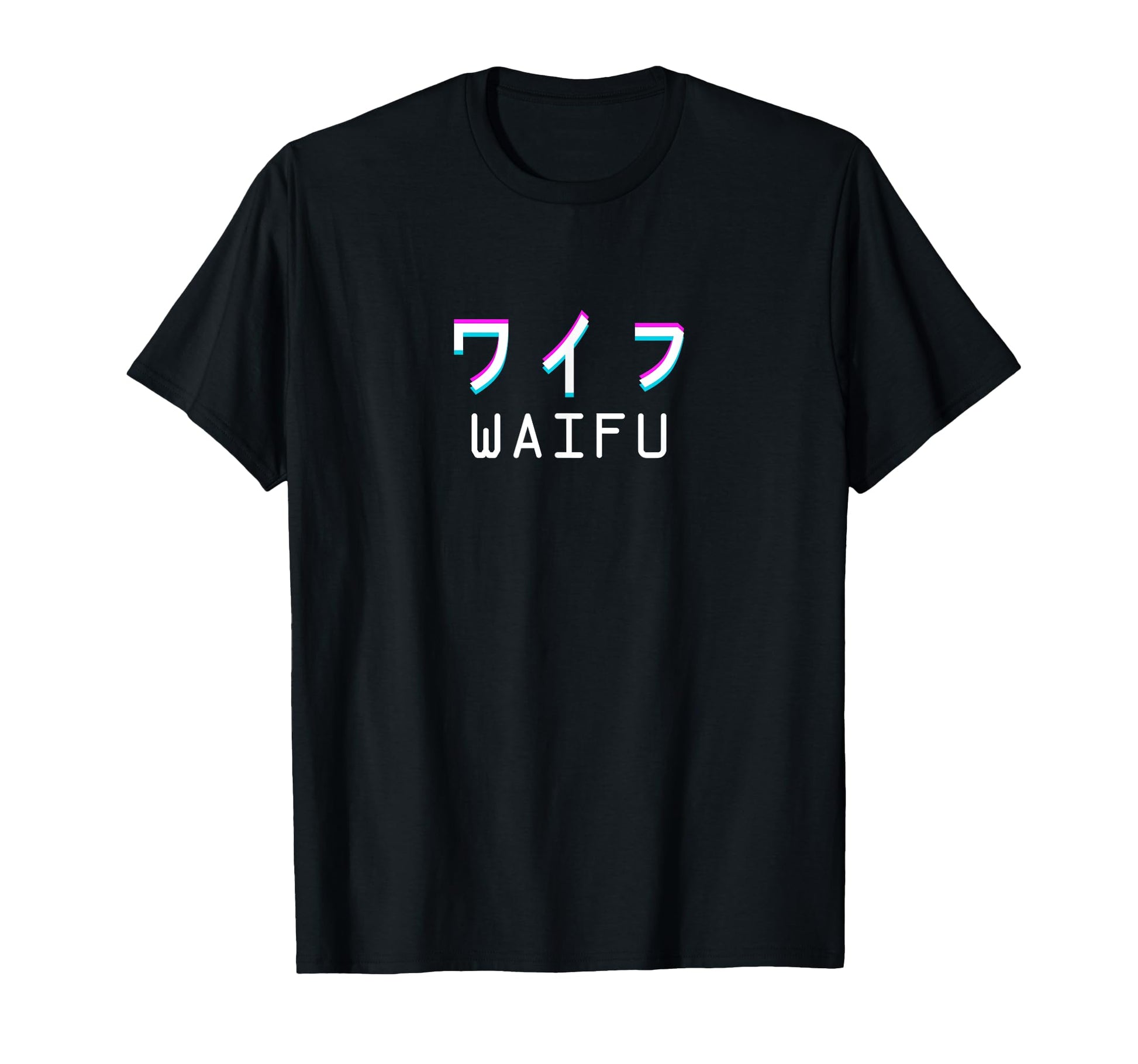 Waifu Japanese Anime Aesthetic Vaporwave T-Shirt - Minimalist Print Unisex - T-Shirt, Sweatshirt, Hoodie