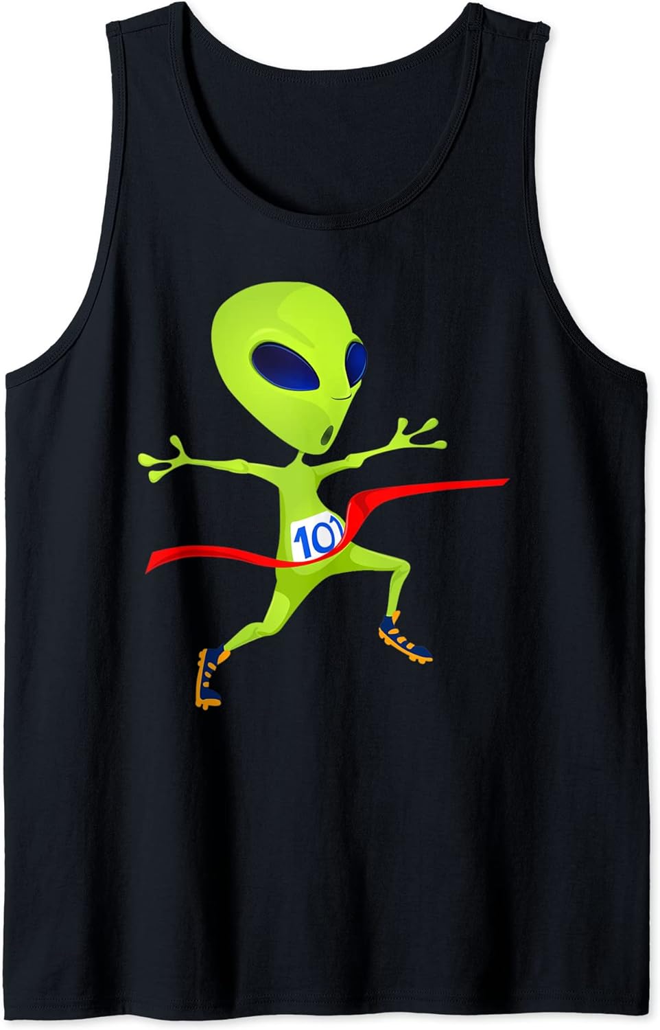 Funny Running Alien Gifts, Merch Clothing Shop - Adult & Kids T-Shirts, Sweatshirts & Hoodies apparel design preview 1