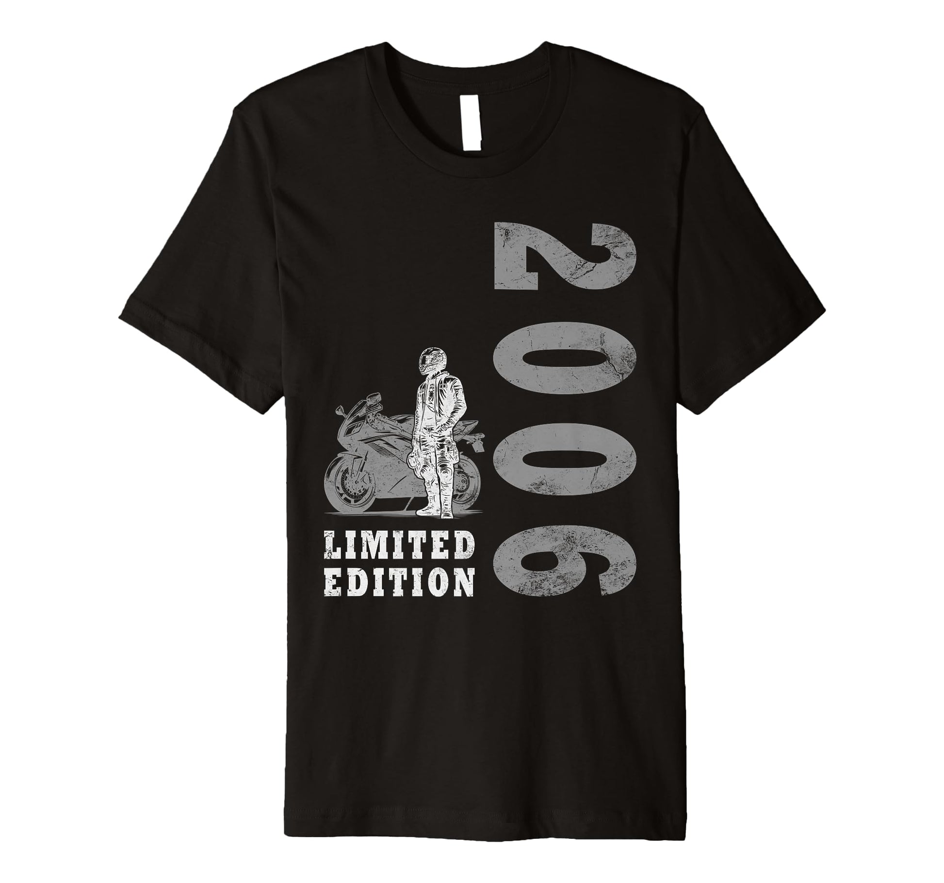 18 Years Biker 2006 Motorcycle T-Shirt - Novelty Apparel Unisex - T-Shirt, Sweatshirt, Hoodie