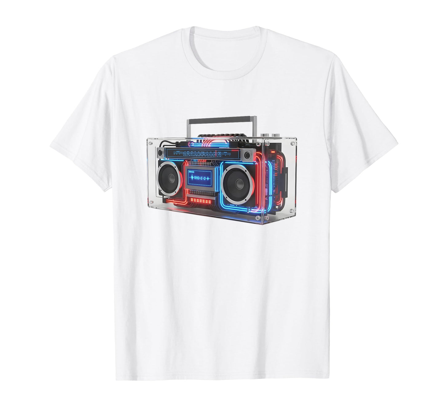 Boombox Old School Cassette Tape T-Shirt - Trendy Graphic Men Women - T-Shirt, Sweatshirt, Hoodie