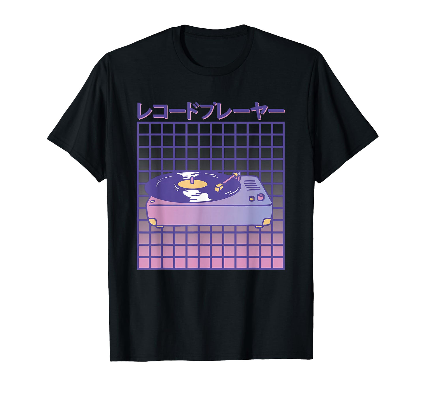 Relax Lofi Record Player Beats Japanese T-Shirt - Aesthetic Graphic Unisex - T-Shirt, Sweatshirt, Hoodie
