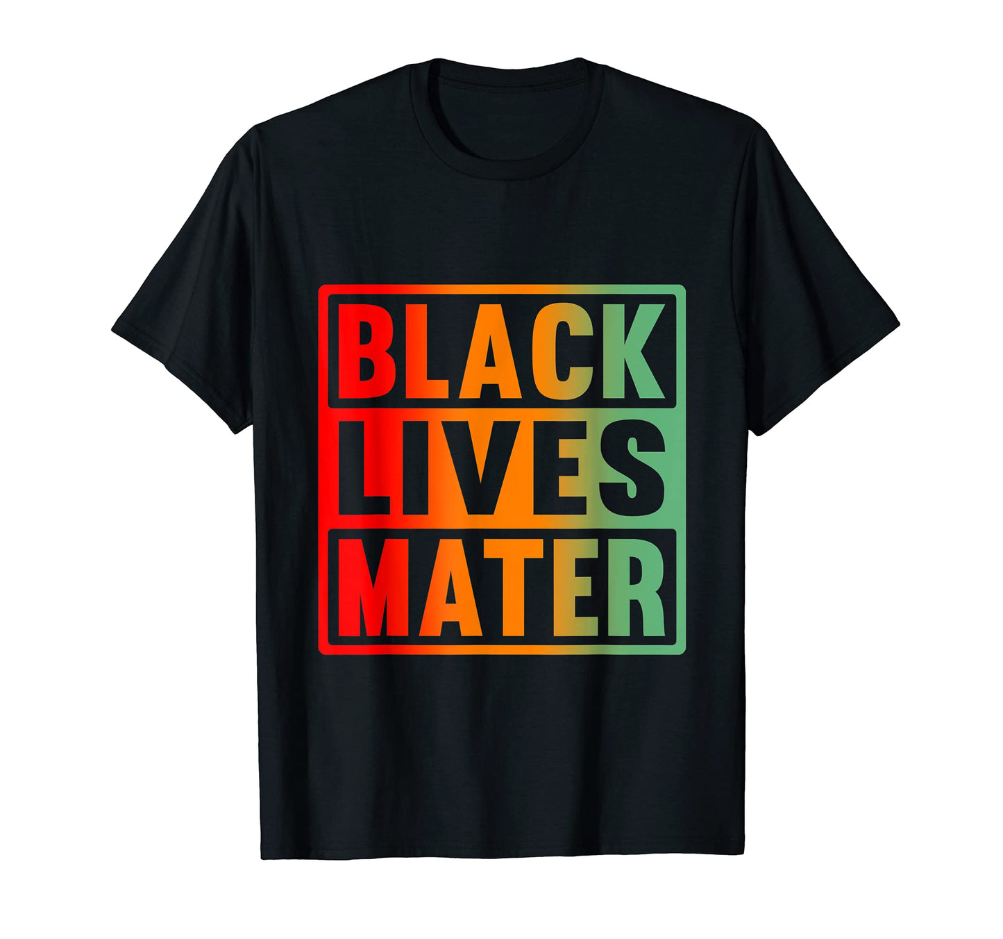 Black Lives Matter Outdoor Pride T-Shirt - Minimalist Print for Adults - T-Shirt, Sweatshirt, Hoodie