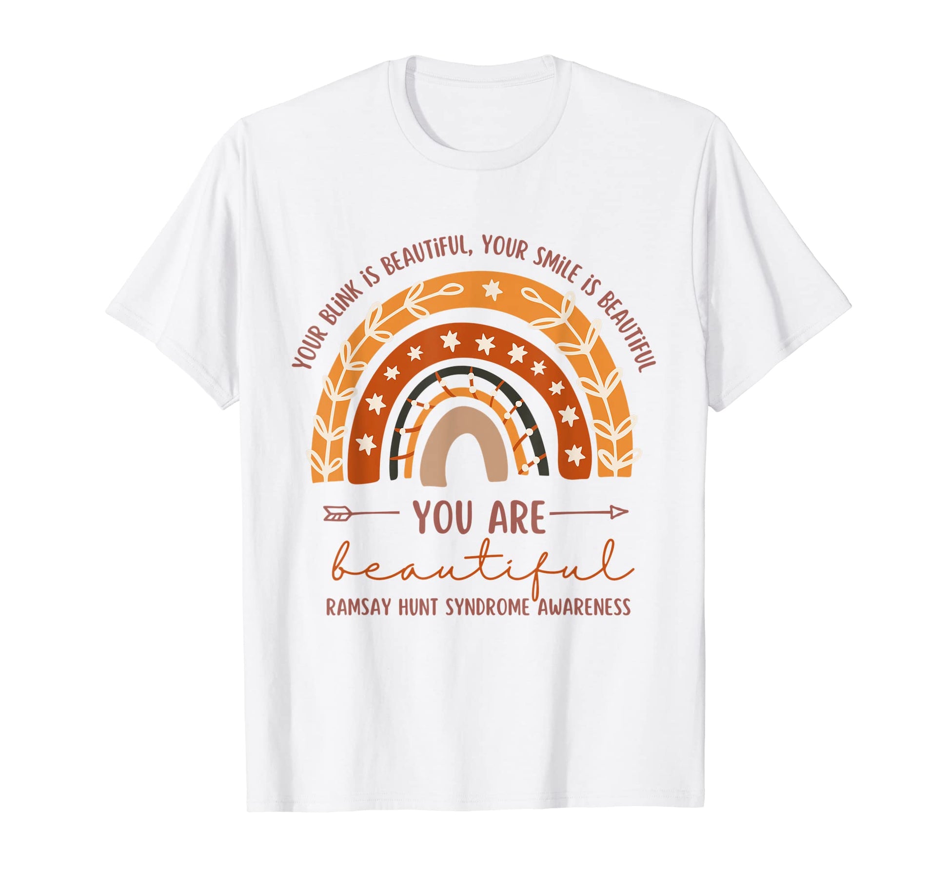 Ramsay Hunt Syndrome Awareness Boho T-Shirt - Aesthetic Graphic Unisex - T-Shirt, Sweatshirt, Hoodie