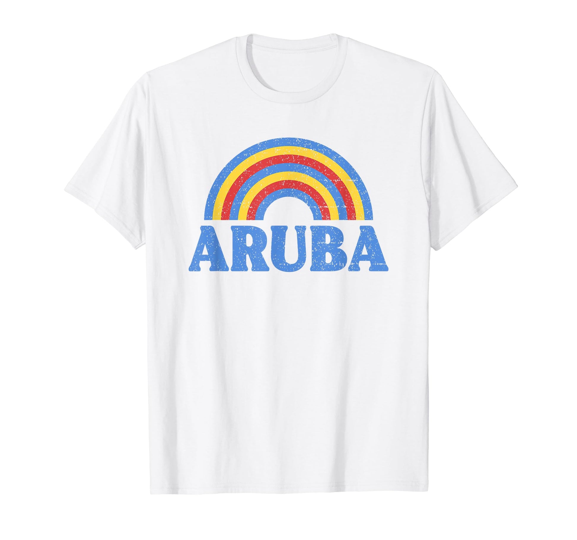 Aruba Flag Rainbow Aruban Pride T-Shirt - Unique Graphic Men Women - T-Shirt, Sweatshirt, Hoodie