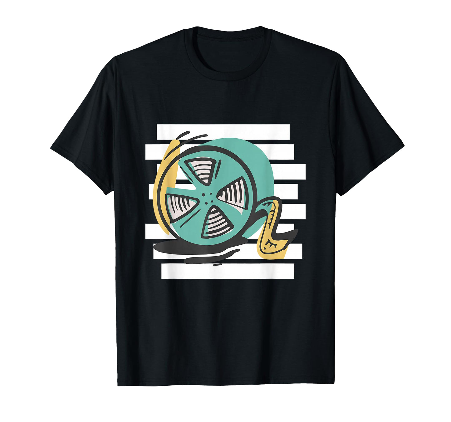 Camera Film Reel Patent Cameraman T-Shirt - Minimalist Print Unisex - T-Shirt, Sweatshirt, Hoodie
