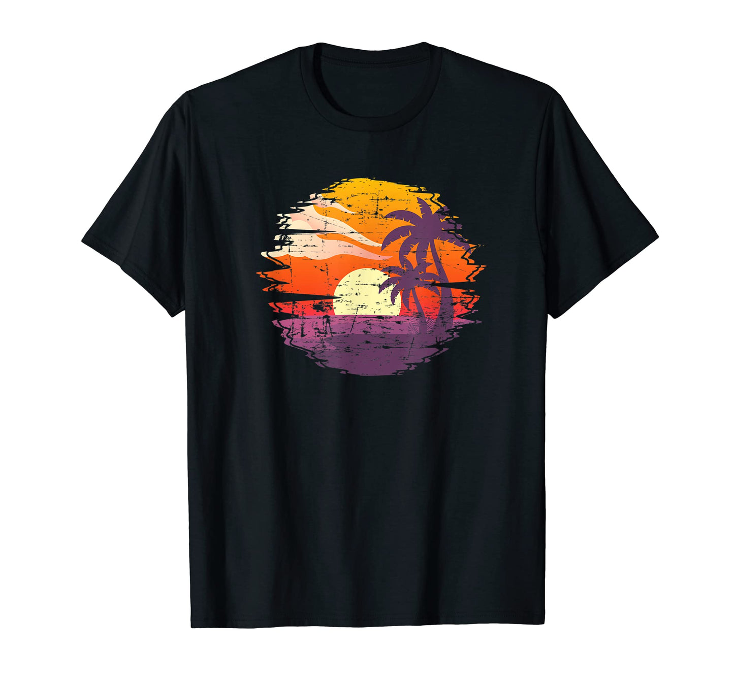 80S Vaporwave Aesthetic Tropical T-Shirt - Streetwear Style for Adults - T-Shirt, Sweatshirt, Hoodie