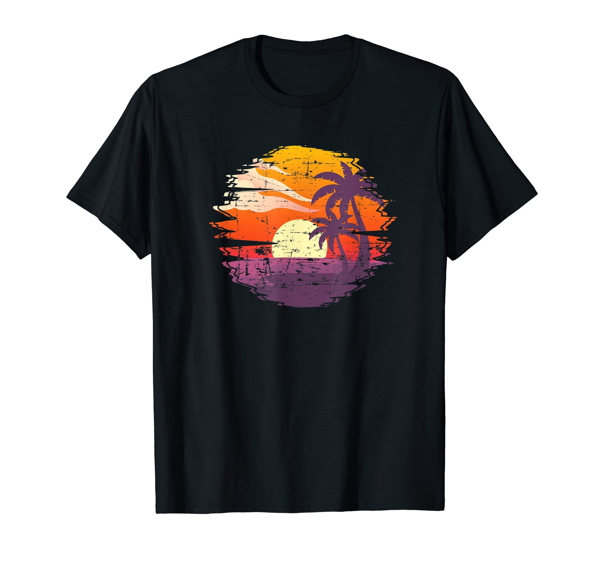 80S Vaporwave Aesthetic Tropical T-Shirt - Streetwear Style for Adults - T-Shirt, Sweatshirt, Hoodie
