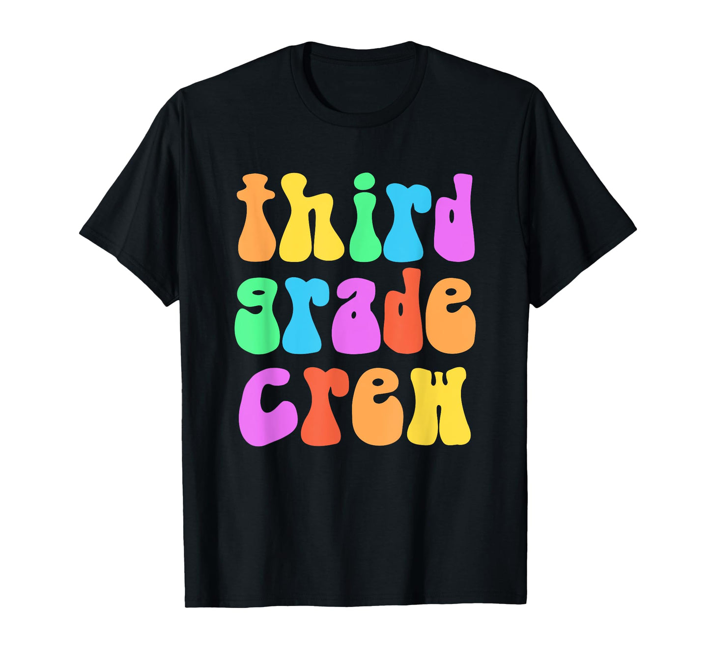 Third Grade Crew Little Miss 3Rd Gr T-Shirt - Novelty Apparel Unisex - T-Shirt, Sweatshirt, Hoodie