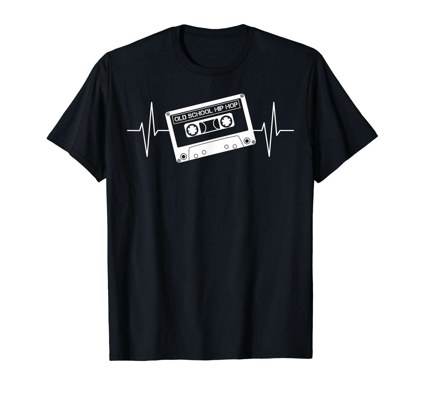 Old School Hip Hop Rap 80S 90S Cassette T-Shirt - Graphic Print for Adults - T-Shirt, Sweatshirt, Hoodie