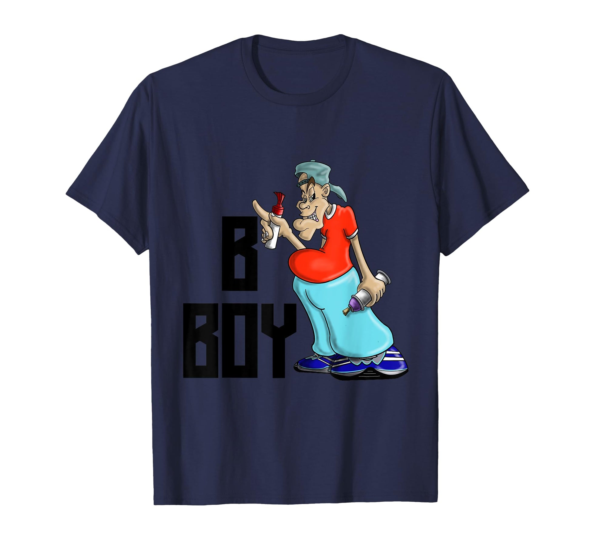 Old School Hip Hop B Graffiti T-Shirt - Minimalist Print for Adults - T-Shirt, Sweatshirt, Hoodie