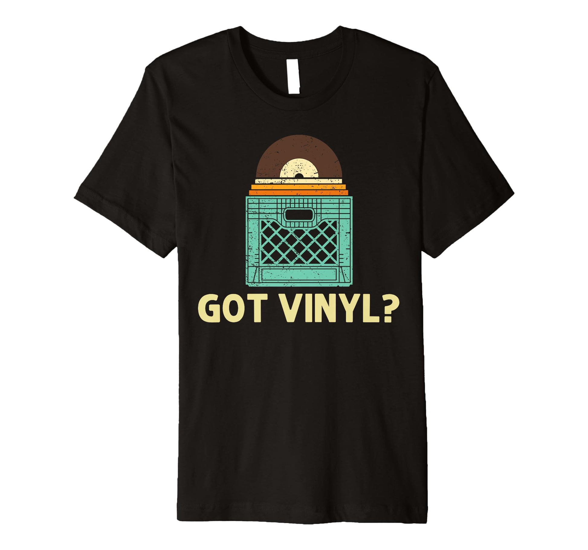 Vinyl Dj Vinyl Record Lovers Music T-Shirt - Fun Novelty Design for Adults - T-Shirt, Sweatshirt, Hoodie