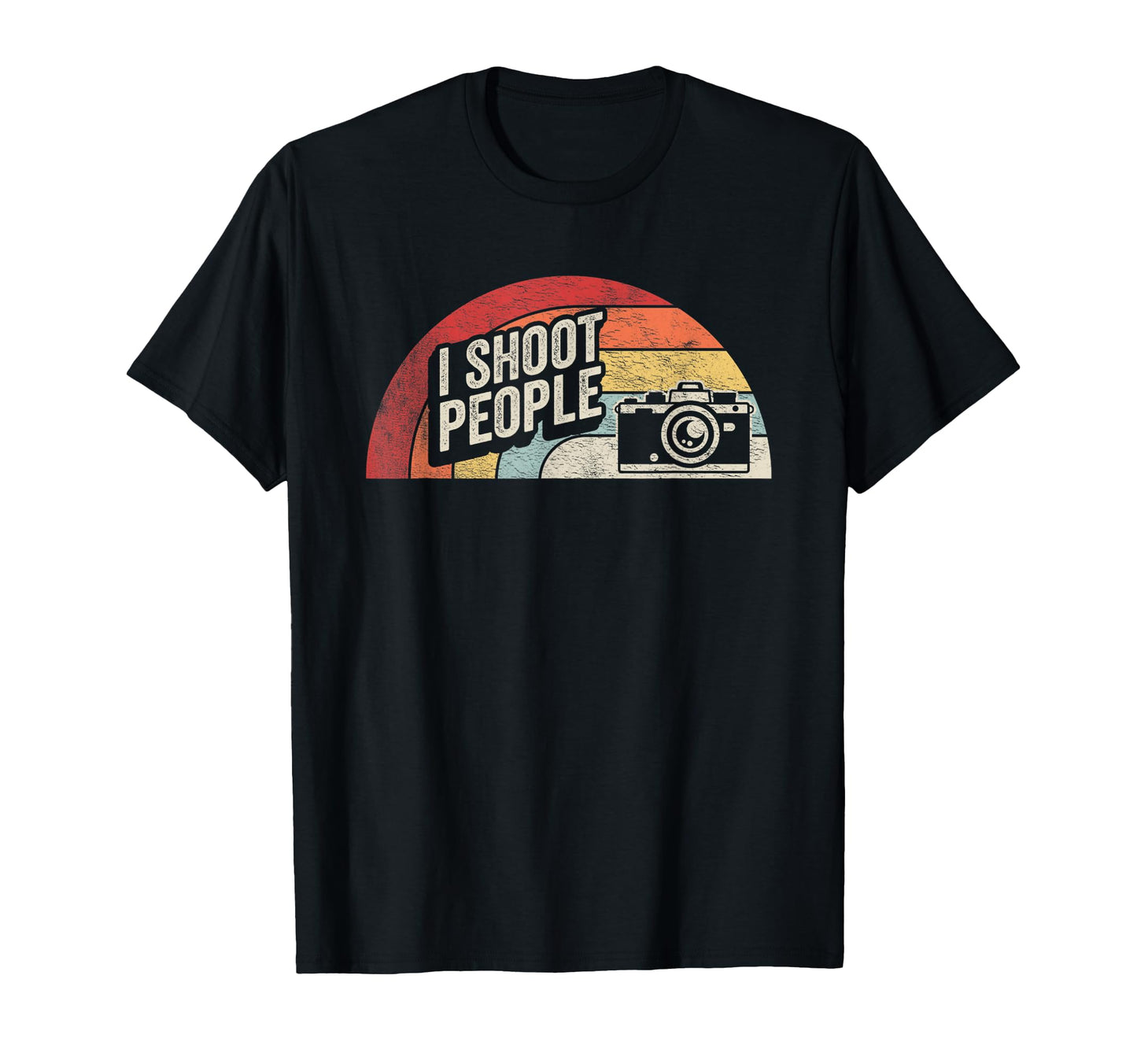 I Shoot People Funny Photographer T-Shirt - Graphic Print for Adults - T-Shirt, Sweatshirt, Hoodie