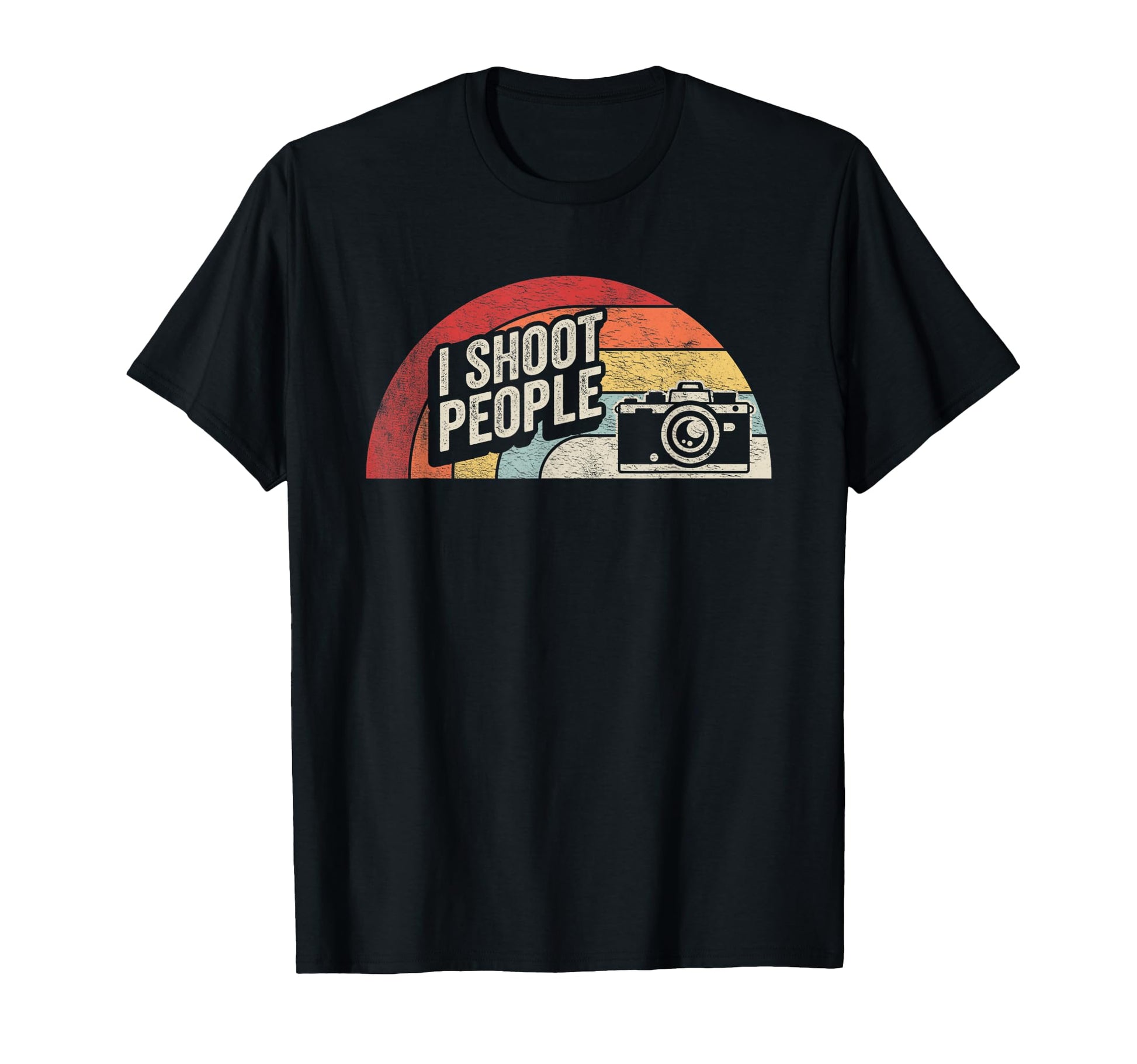 I Shoot People Funny Photographer T-Shirt - Graphic Print for Adults - T-Shirt, Sweatshirt, Hoodie