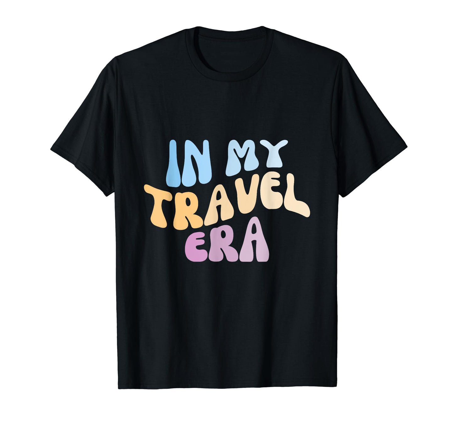My Travel Era Groovy Backpacker Gap T-Shirt - Fun Novelty Design Unisex - T-Shirt, Sweatshirt, Hoodie