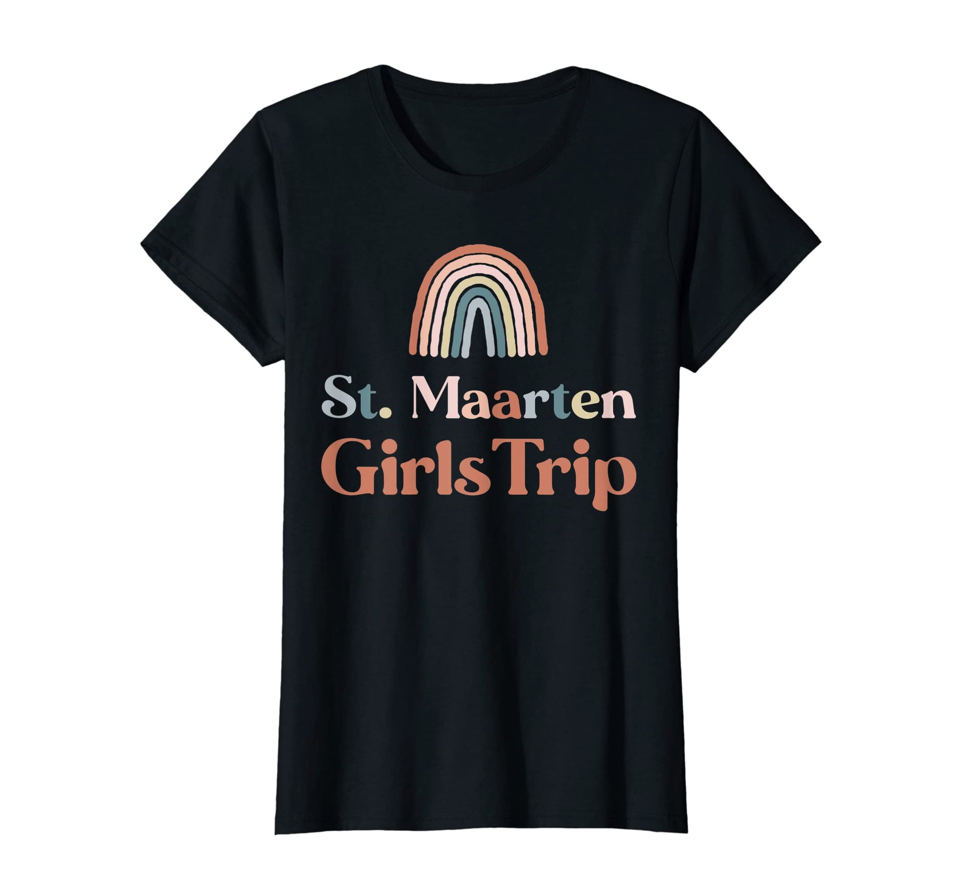 Womens St Maarten Trip Boho T-Shirt - Casual Everyday Wear Men Women - T-Shirt, Sweatshirt, Hoodie