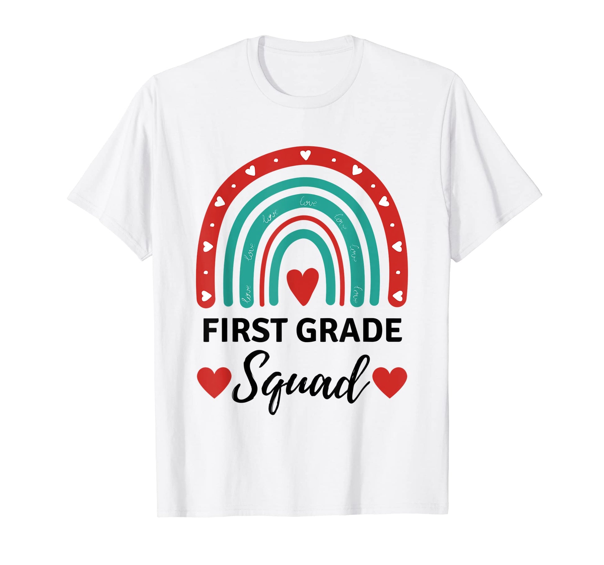 First Grade Rocks First Grade Squad T-Shirt - Trendy Graphic for Adults - T-Shirt, Sweatshirt, Hoodie