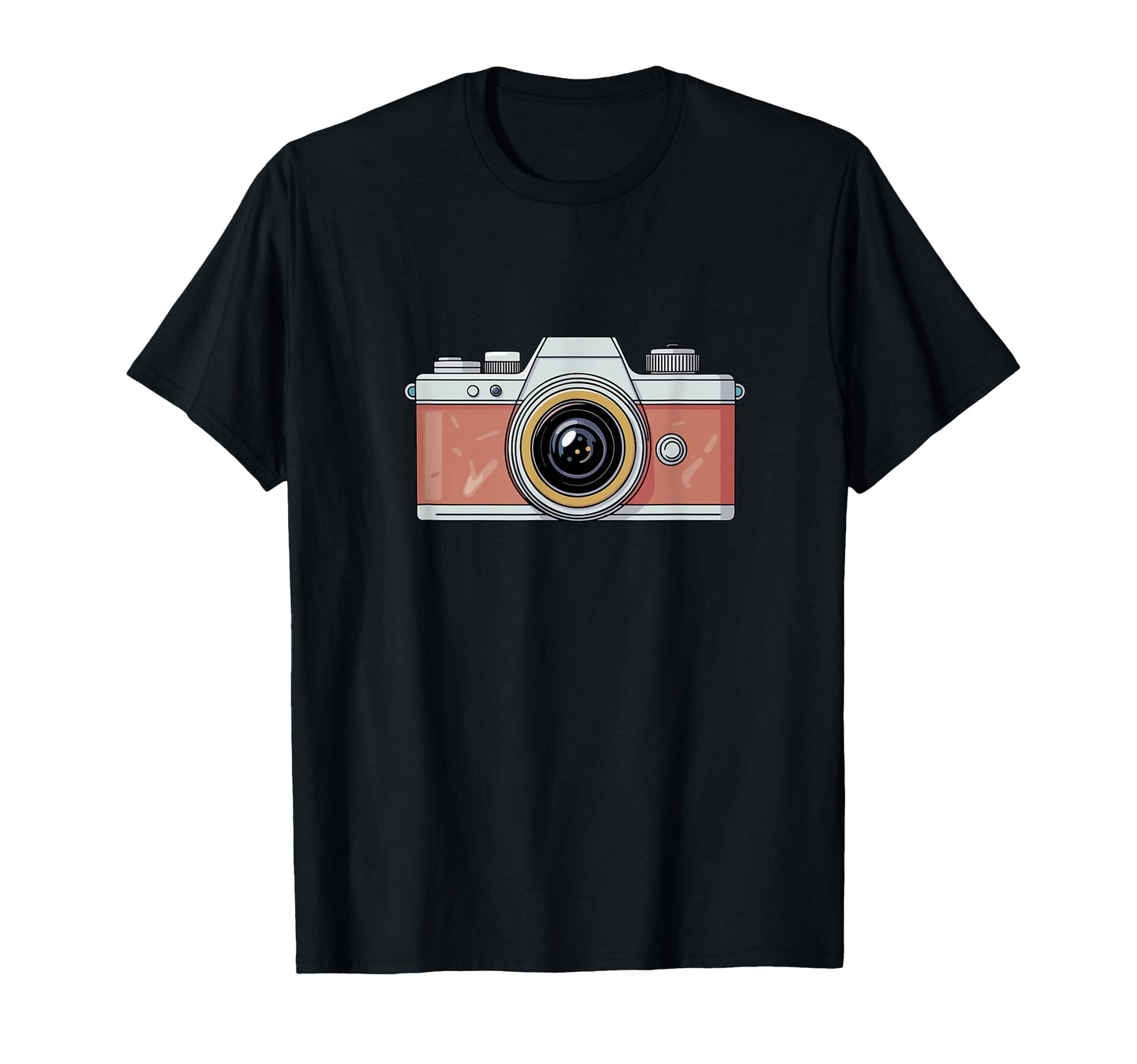 Photographer Camera Illustration T-Shirt - Minimalist Print Men Women - T-Shirt, Sweatshirt, Hoodie