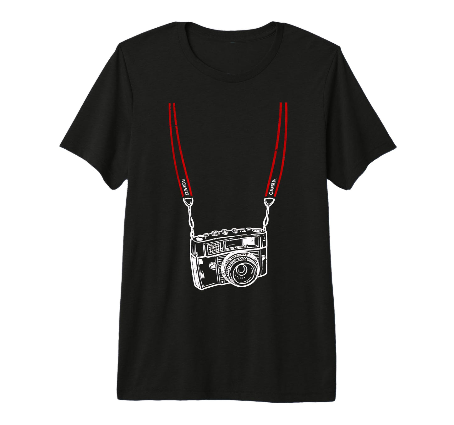 Funny Camera Photographer Costume T-Shirt - Casual Everyday Wear Men Women - T-Shirt, Sweatshirt, Hoodie