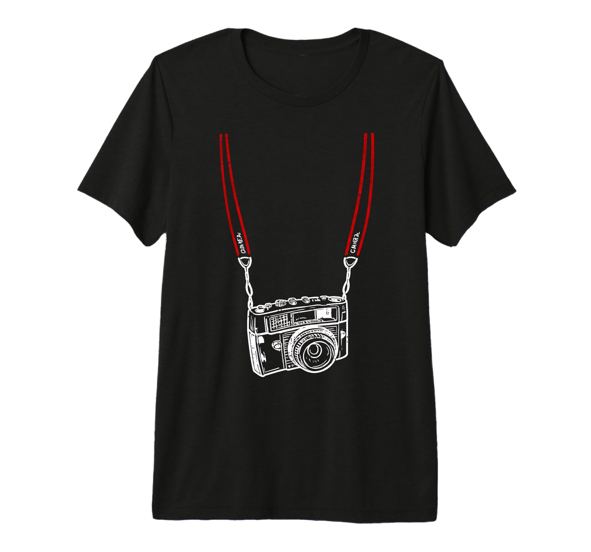 Funny Camera Photographer Costume T-Shirt - Casual Everyday Wear Men Women - T-Shirt, Sweatshirt, Hoodie
