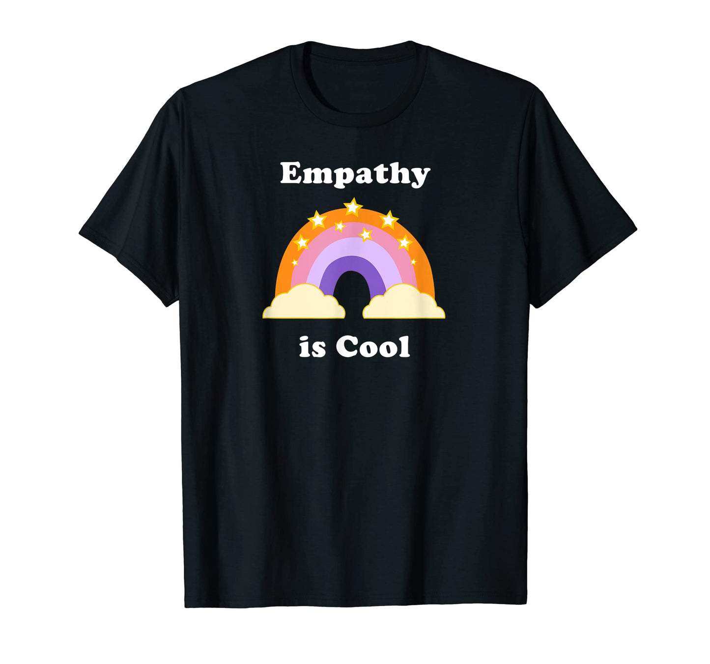 Empathy Is Empath Kind Kindness Rainbow T-Shirt - Custom Art Print Unisex - T-Shirt, Sweatshirt, Hoodie
