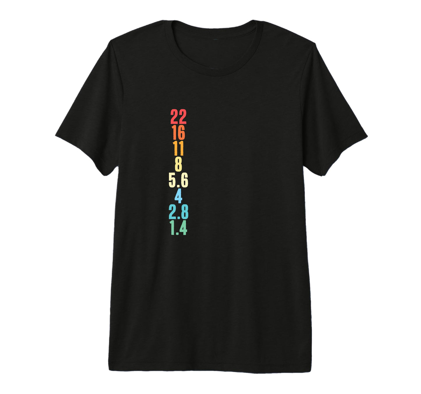 Photography Camera Settings T-Shirt - Unique Graphic Men Women - T-Shirt, Sweatshirt, Hoodie