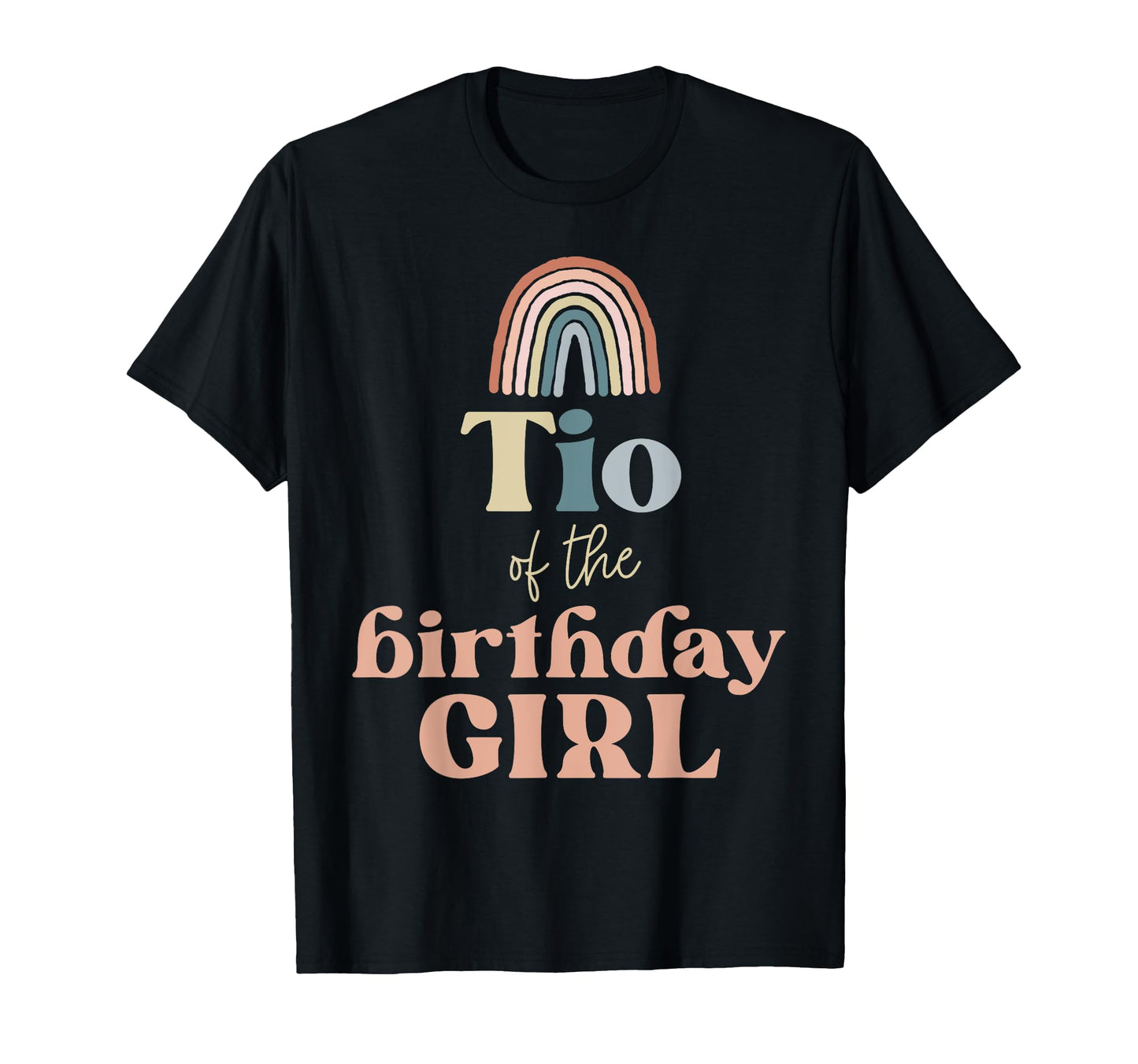 Tio Birthday Boho Rainbow Party T-Shirt - Unique Graphic for Adults - T-Shirt, Sweatshirt, Hoodie