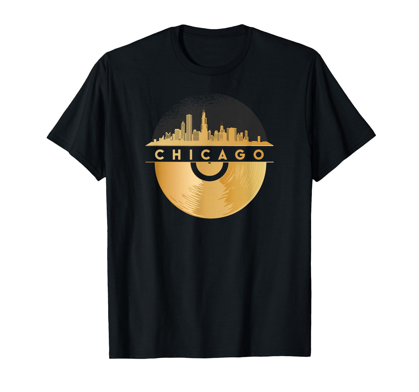 Disco Techno Raves Dj House Vinyl T-Shirt - Custom Art Print Men Women - T-Shirt, Sweatshirt, Hoodie