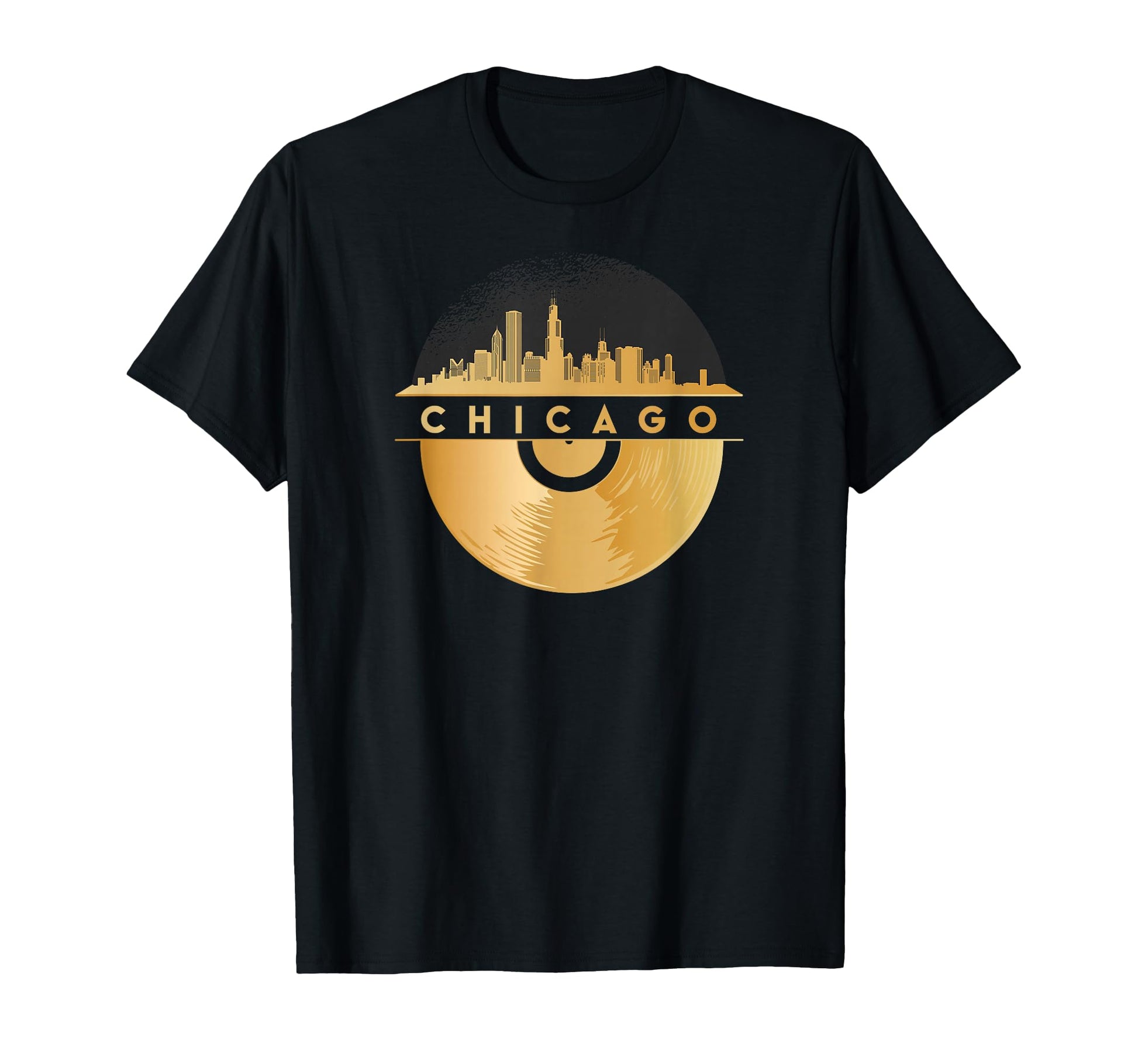 Disco Techno Raves Dj House Vinyl T-Shirt - Custom Art Print Men Women - T-Shirt, Sweatshirt, Hoodie