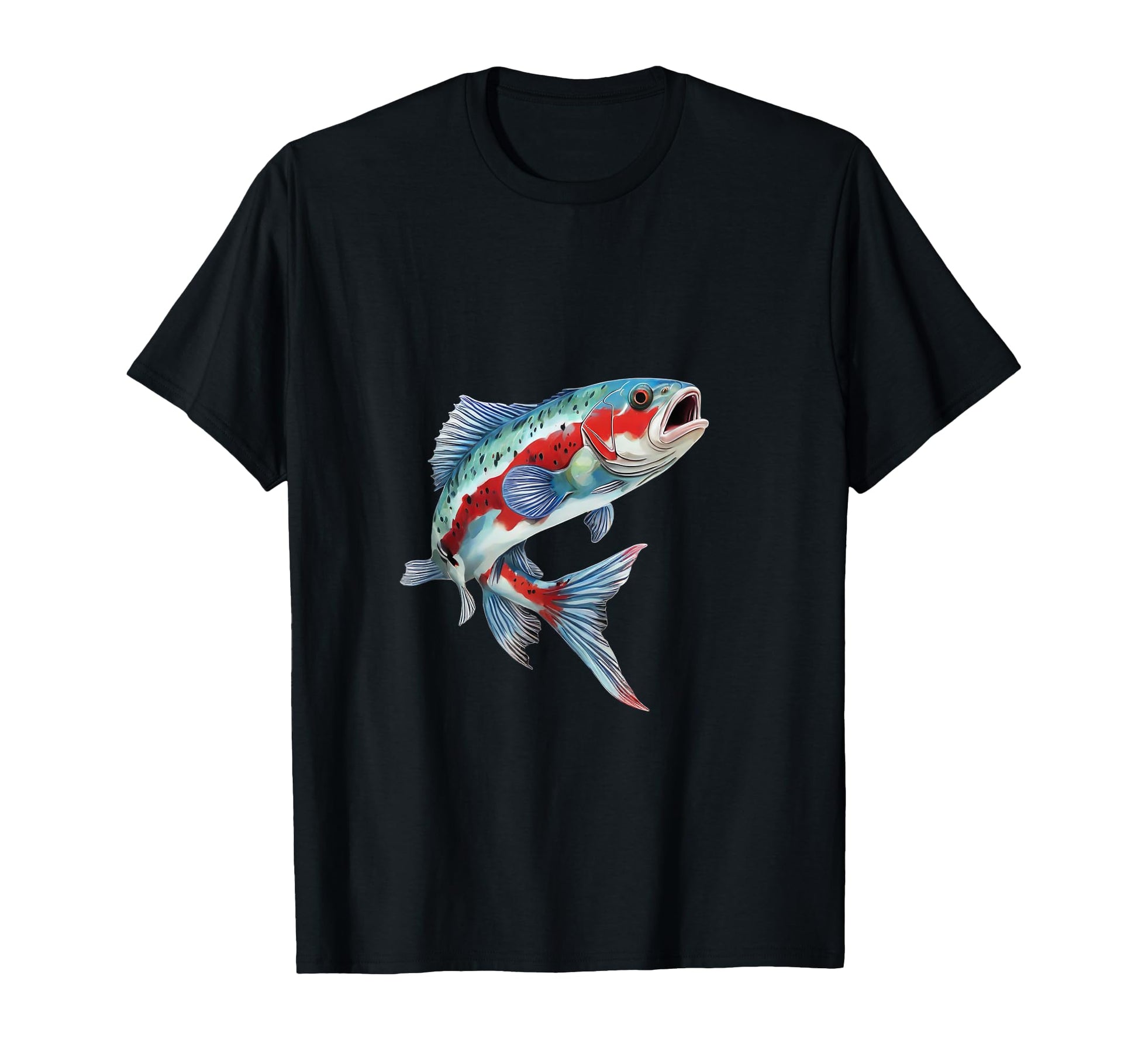 Rainbow Trout Fishing T-Shirt - Streetwear Style Unisex - T-Shirt, Sweatshirt, Hoodie