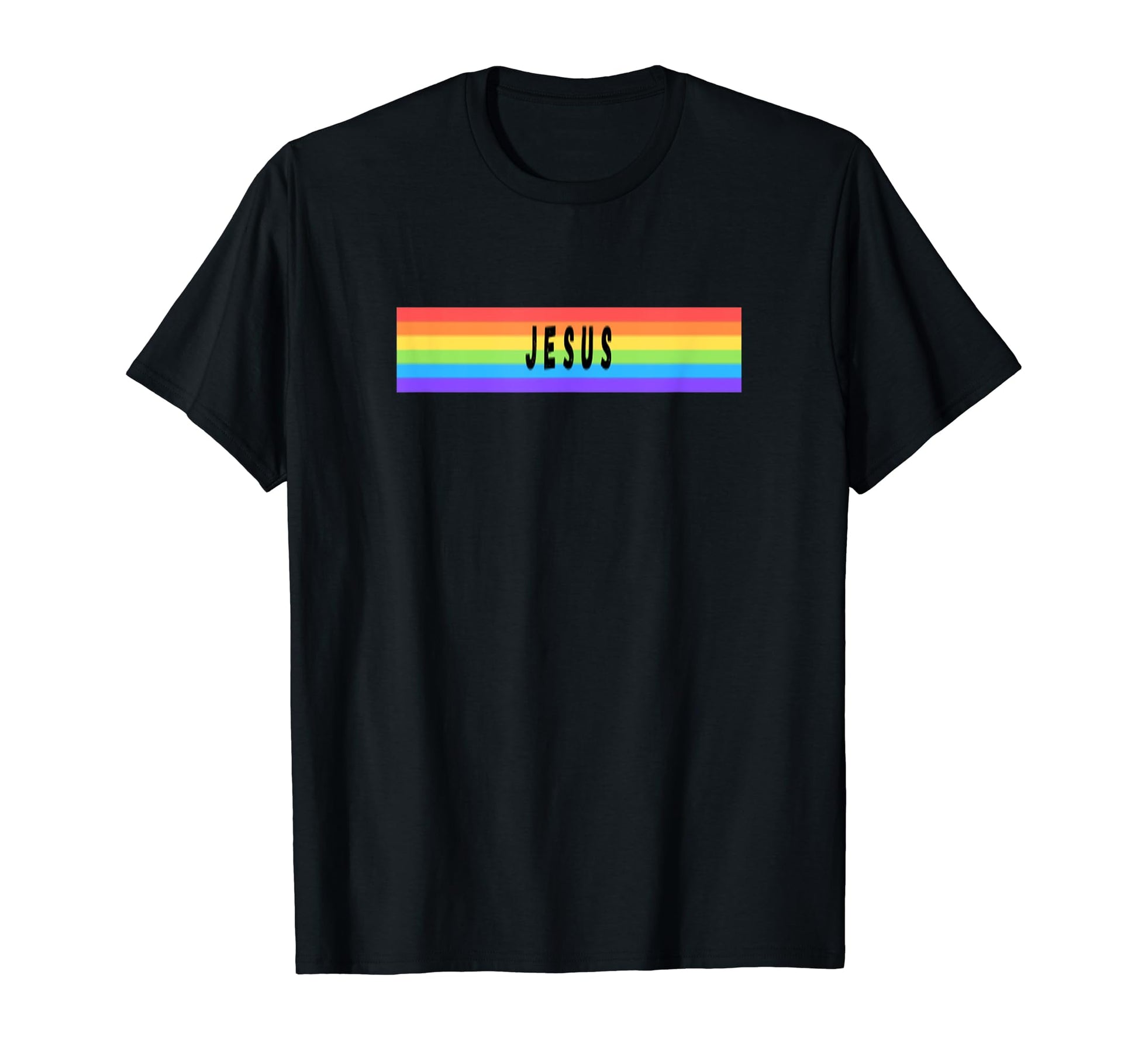 Jesus Rainbow Bible Christian Funny T-Shirt - Trendy Graphic for Adults - T-Shirt, Sweatshirt, Hoodie