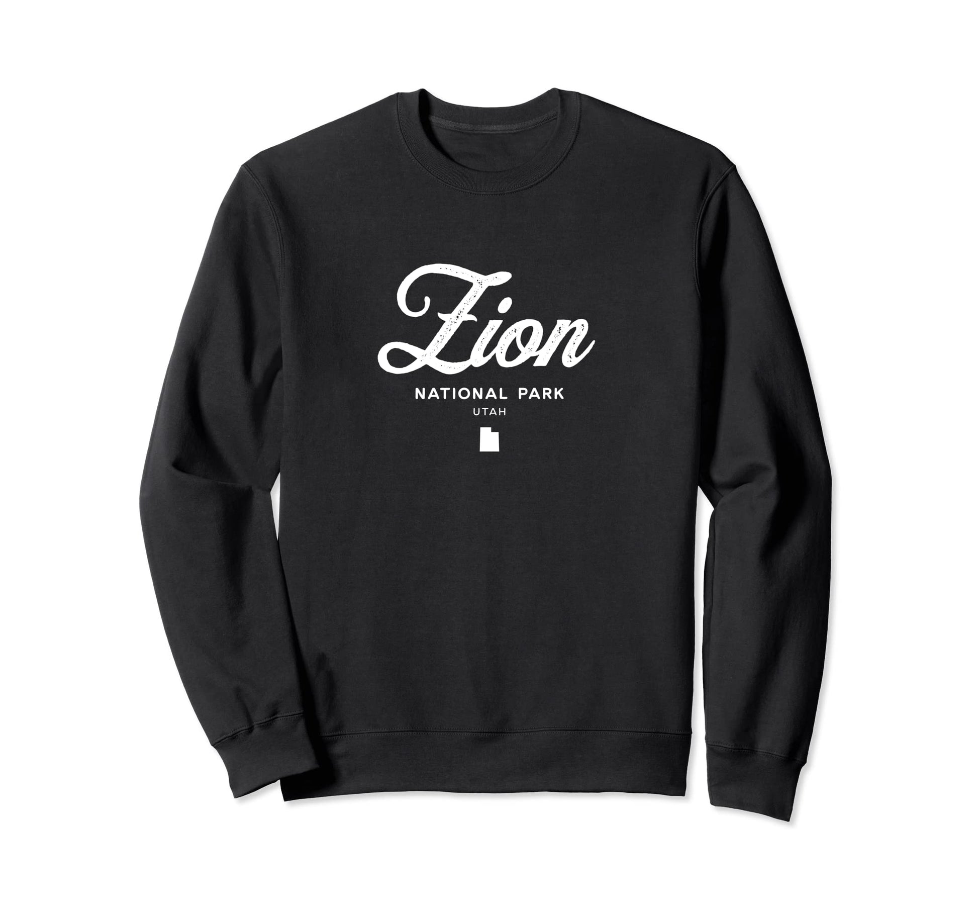 Zion National Park Utah Sweatshirt - Minimalist Print for Adults - T-Shirt, Sweatshirt, Hoodie