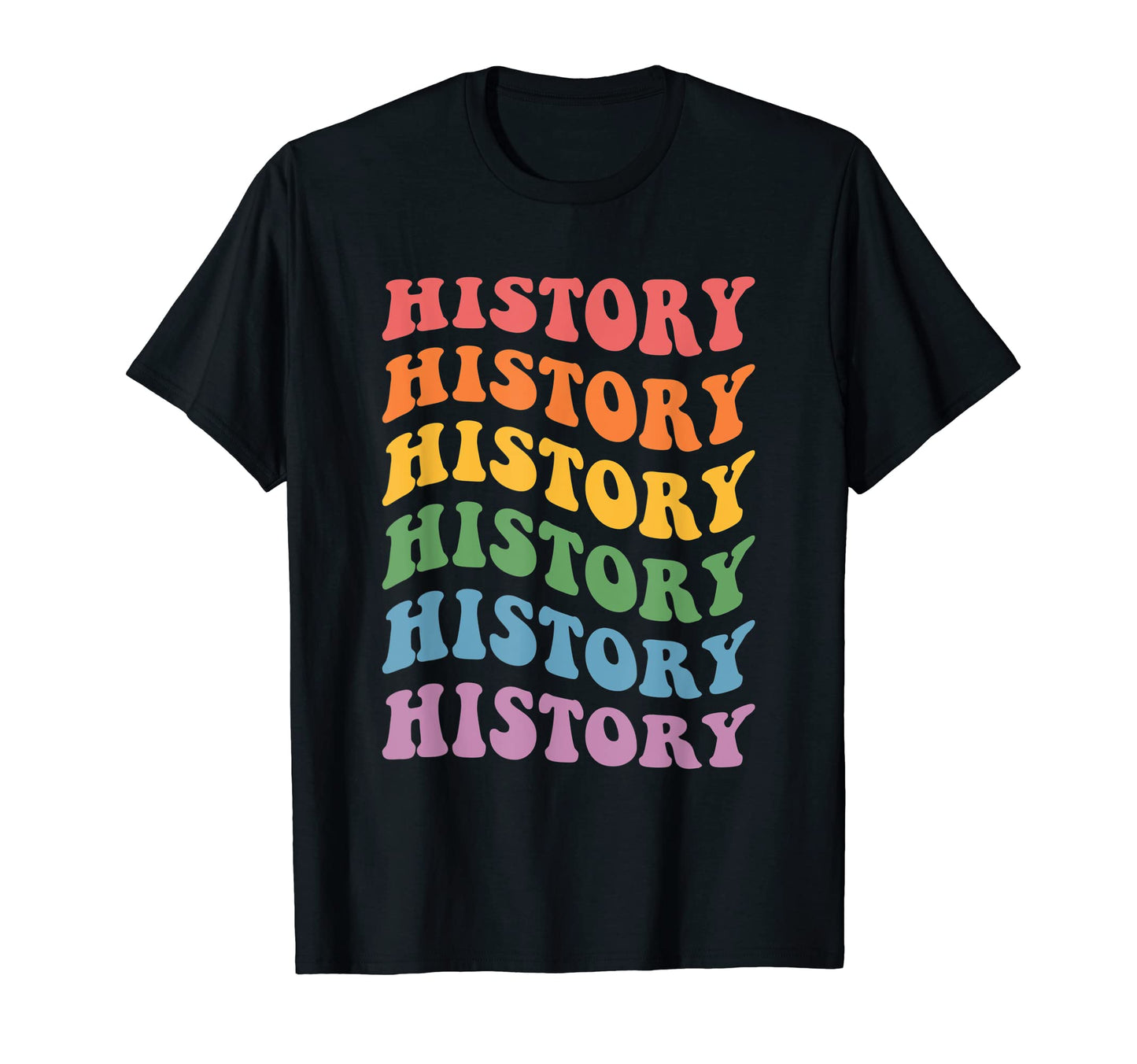 Rainbow History T-Shirt - Aesthetic Graphic Unisex - T-Shirt, Sweatshirt, Hoodie