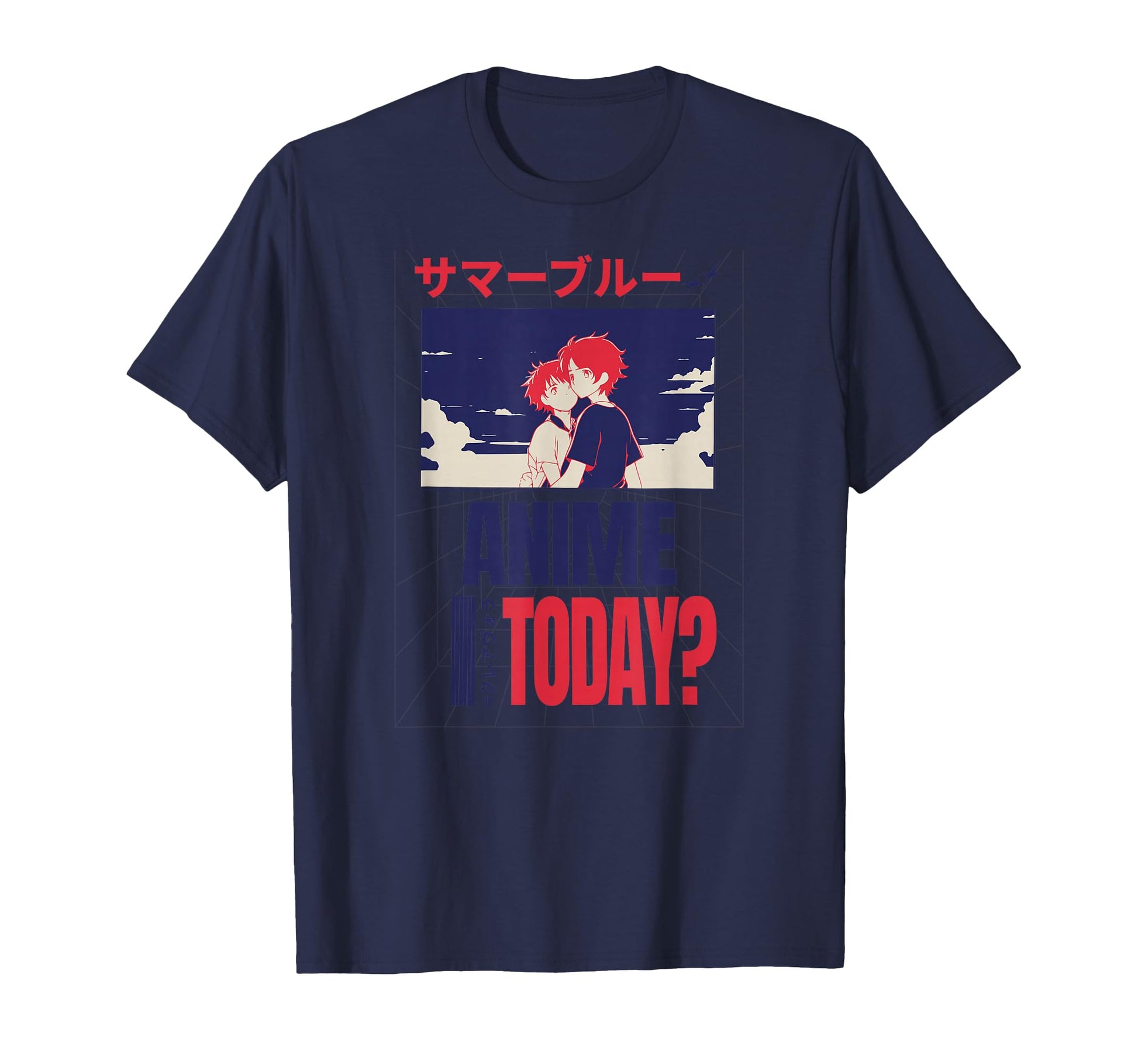 Anime Today Vaporwave Summer Romance T-Shirt - Trendy Graphic Men Women - T-Shirt, Sweatshirt, Hoodie