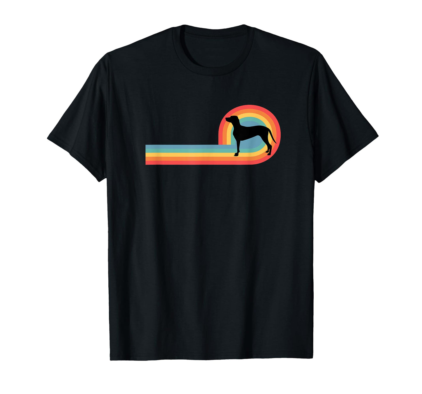 Vizsla 70S Rainbow Dog Pet Owner T-Shirt - Streetwear Style Men Women - T-Shirt, Sweatshirt, Hoodie