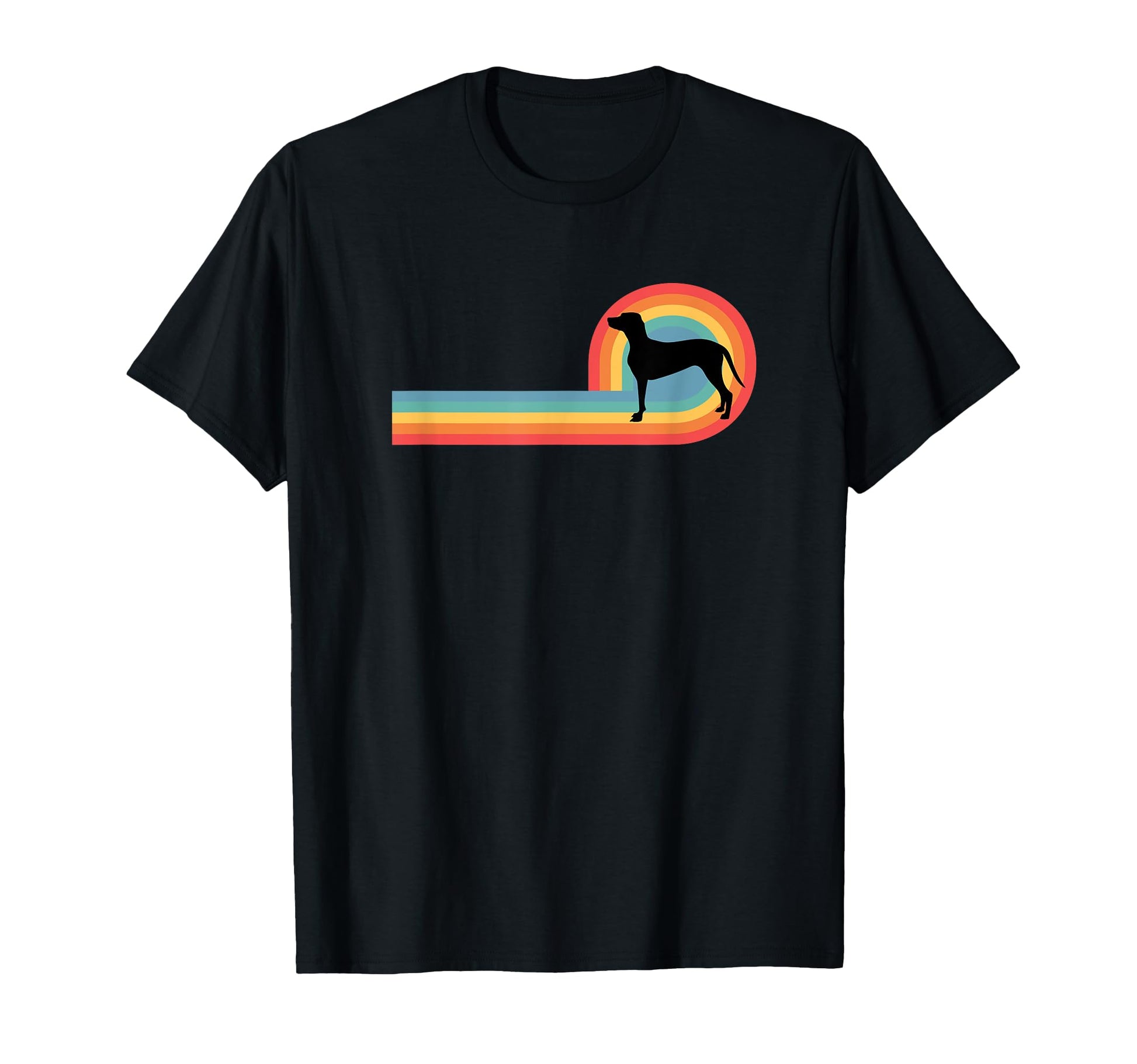 Vizsla 70S Rainbow Dog Pet Owner T-Shirt - Streetwear Style Men Women - T-Shirt, Sweatshirt, Hoodie