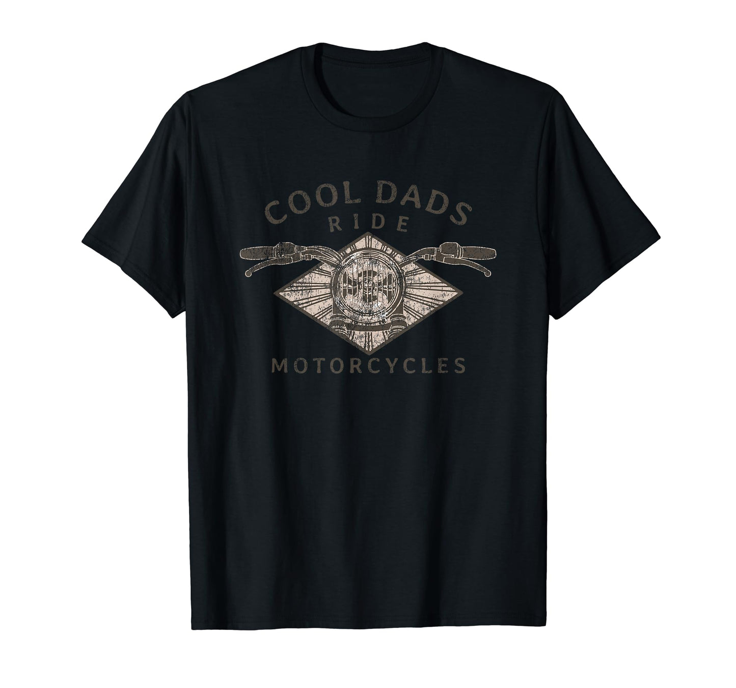 Dads Ride Motorcycles Fathers Day T-Shirt - Trendy Graphic Unisex - T-Shirt, Sweatshirt, Hoodie