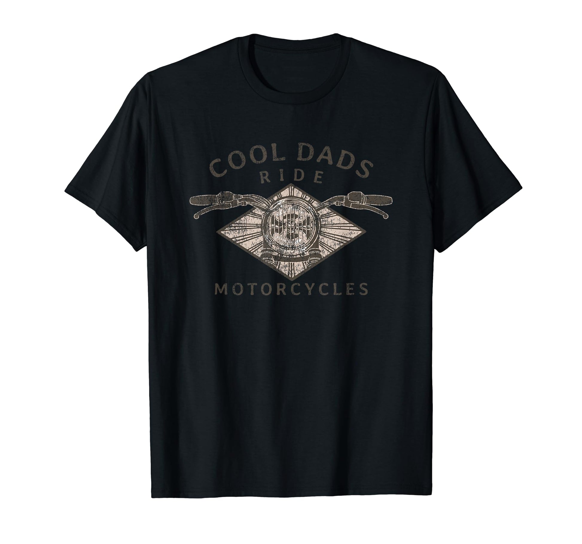 Dads Ride Motorcycles Fathers Day T-Shirt - Trendy Graphic Unisex - T-Shirt, Sweatshirt, Hoodie