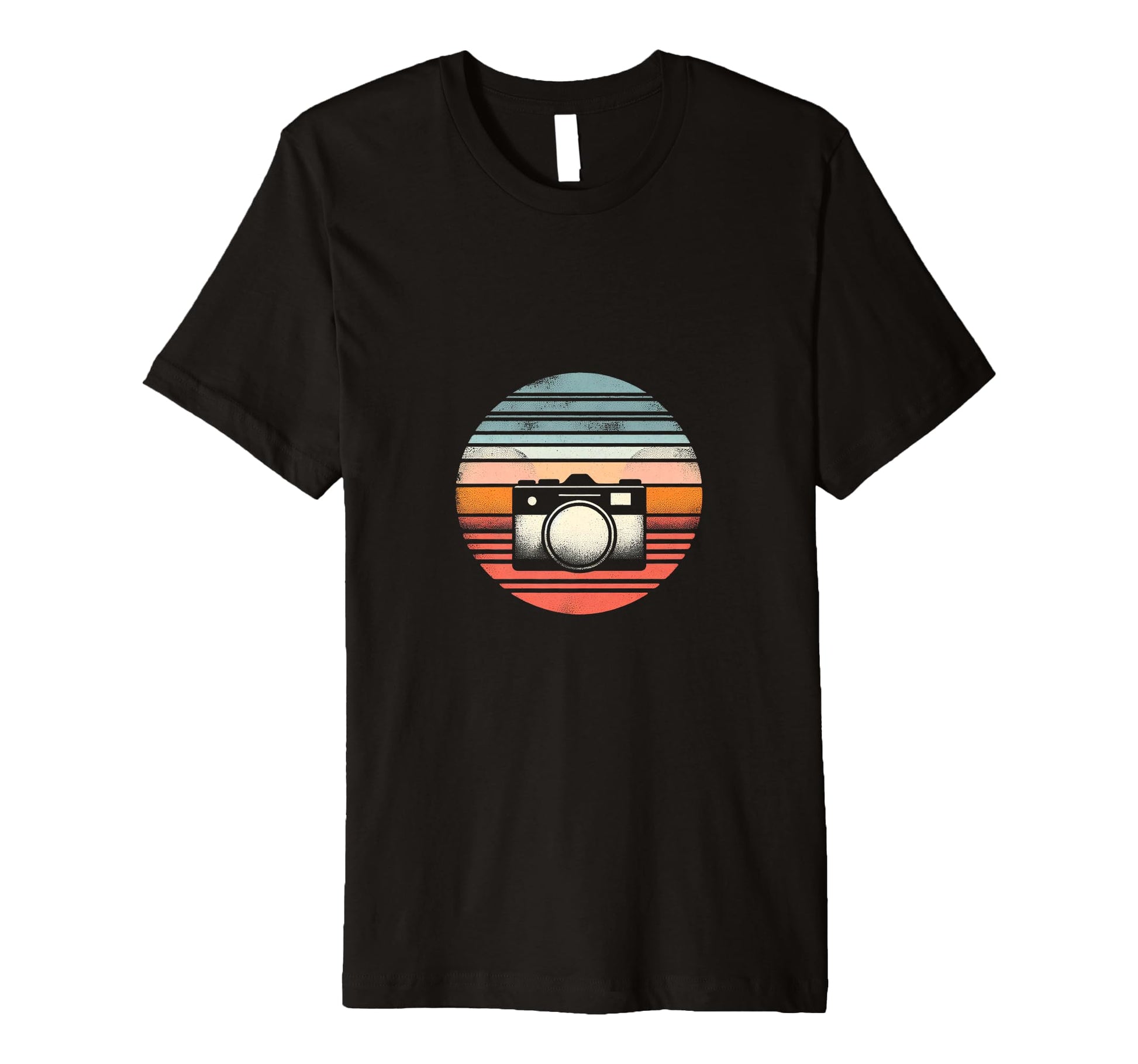 Camera Sunset T-Shirt - Graphic Print Unisex - T-Shirt, Sweatshirt, Hoodie