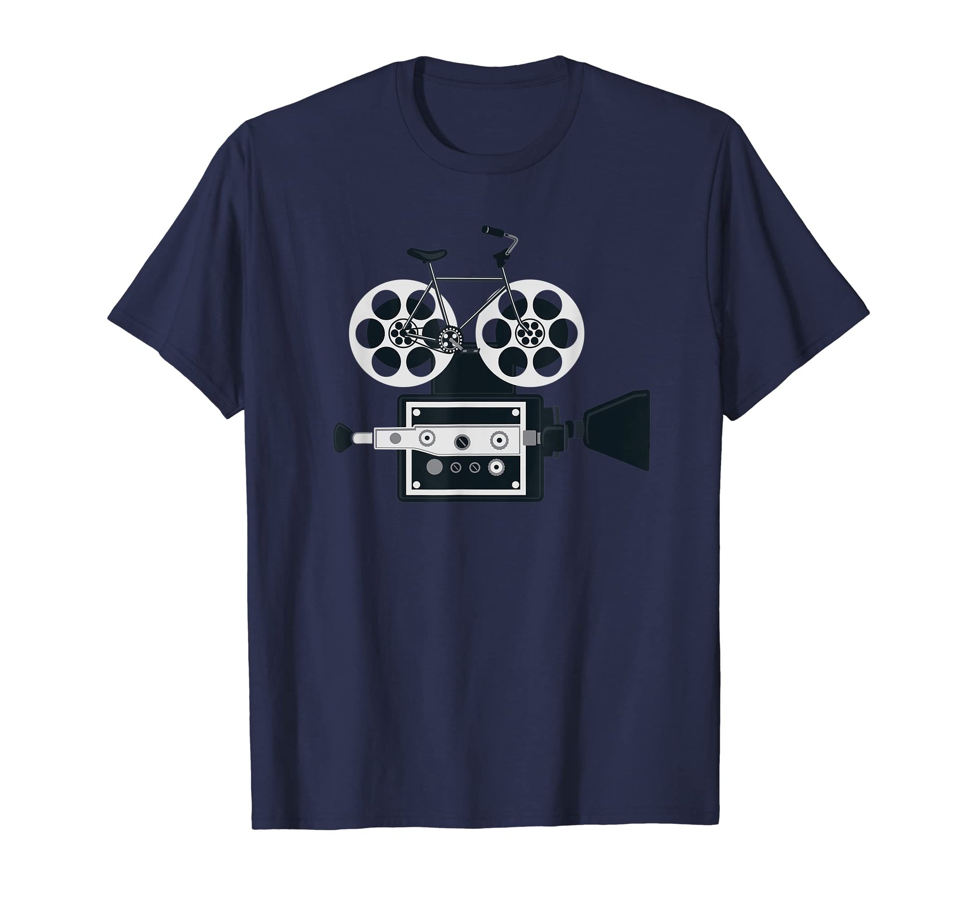 Camera Bicycle Filmmaker T-Shirt - Casual Everyday Wear for Adults - T-Shirt, Sweatshirt, Hoodie