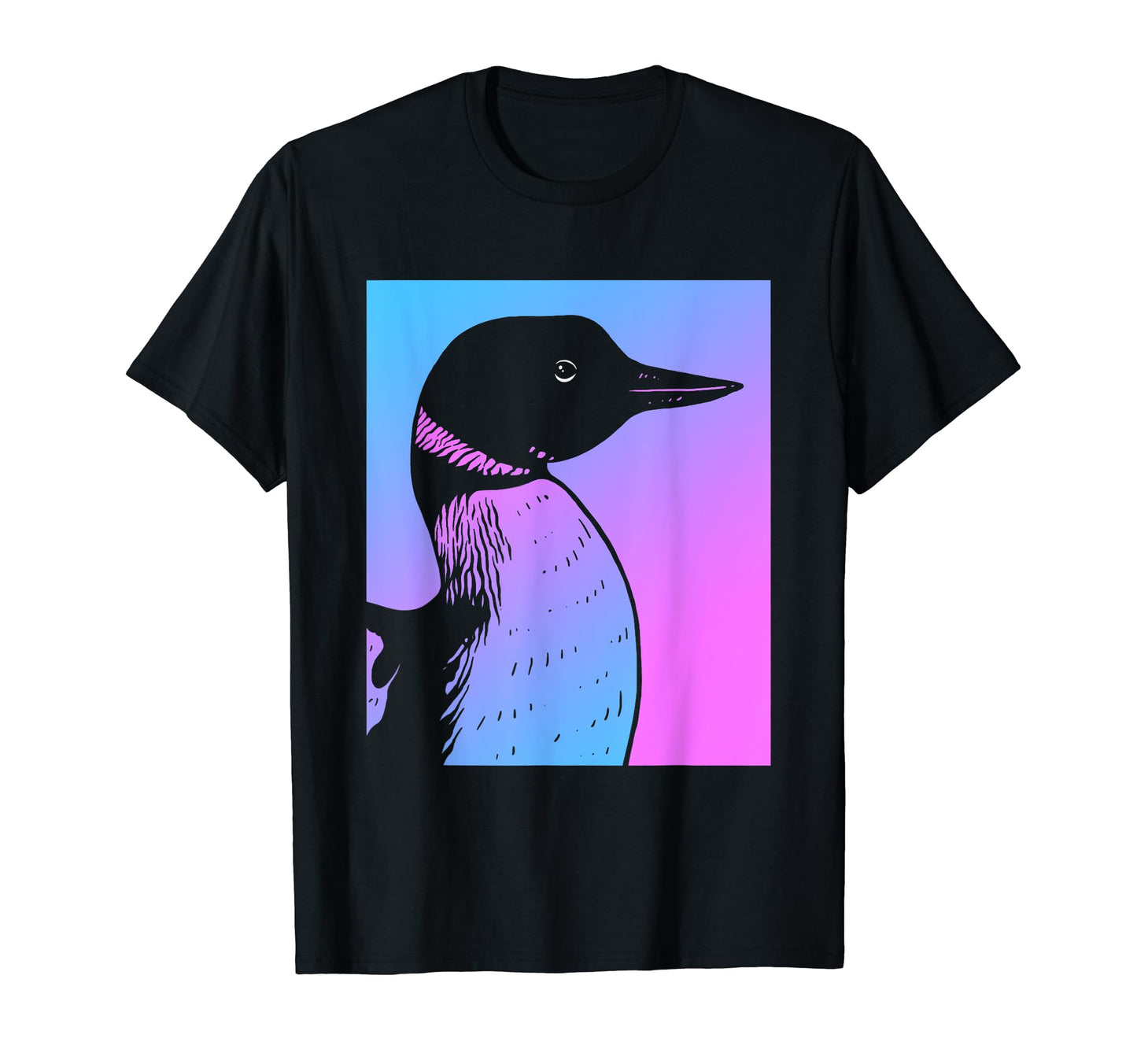 Vaporwave Loon Aesthetic Pastel Goth T-Shirt - Fun Novelty Design Unisex - T-Shirt, Sweatshirt, Hoodie